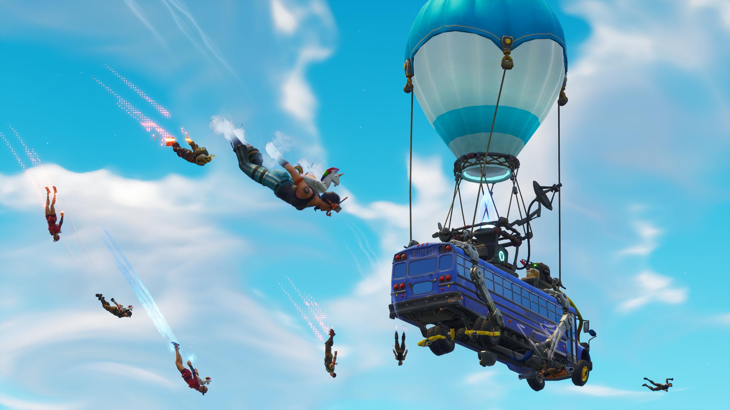 Fortnite Battle Bus Wallpapers