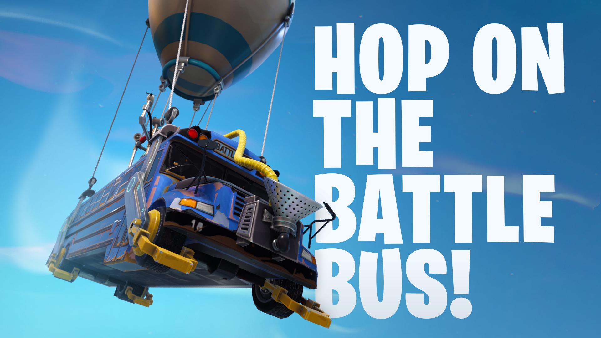 Fortnite Battle Bus Wallpapers