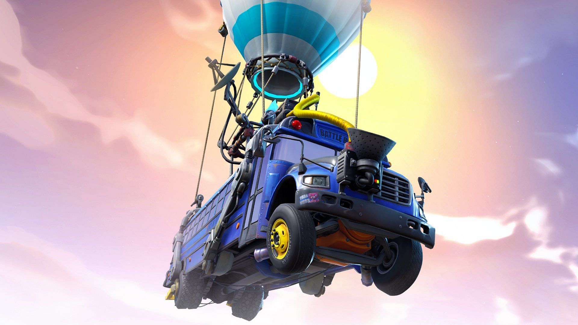 Fortnite Battle Bus Wallpapers