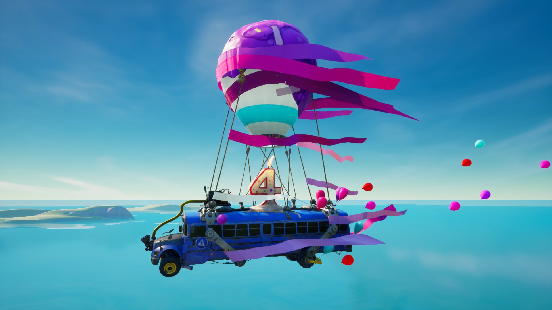 Fortnite Battle Bus Wallpapers