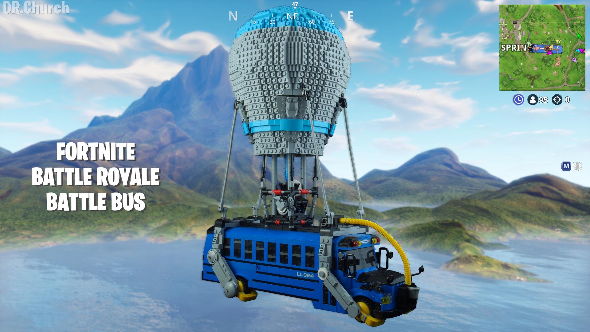 Fortnite Battle Bus Wallpapers