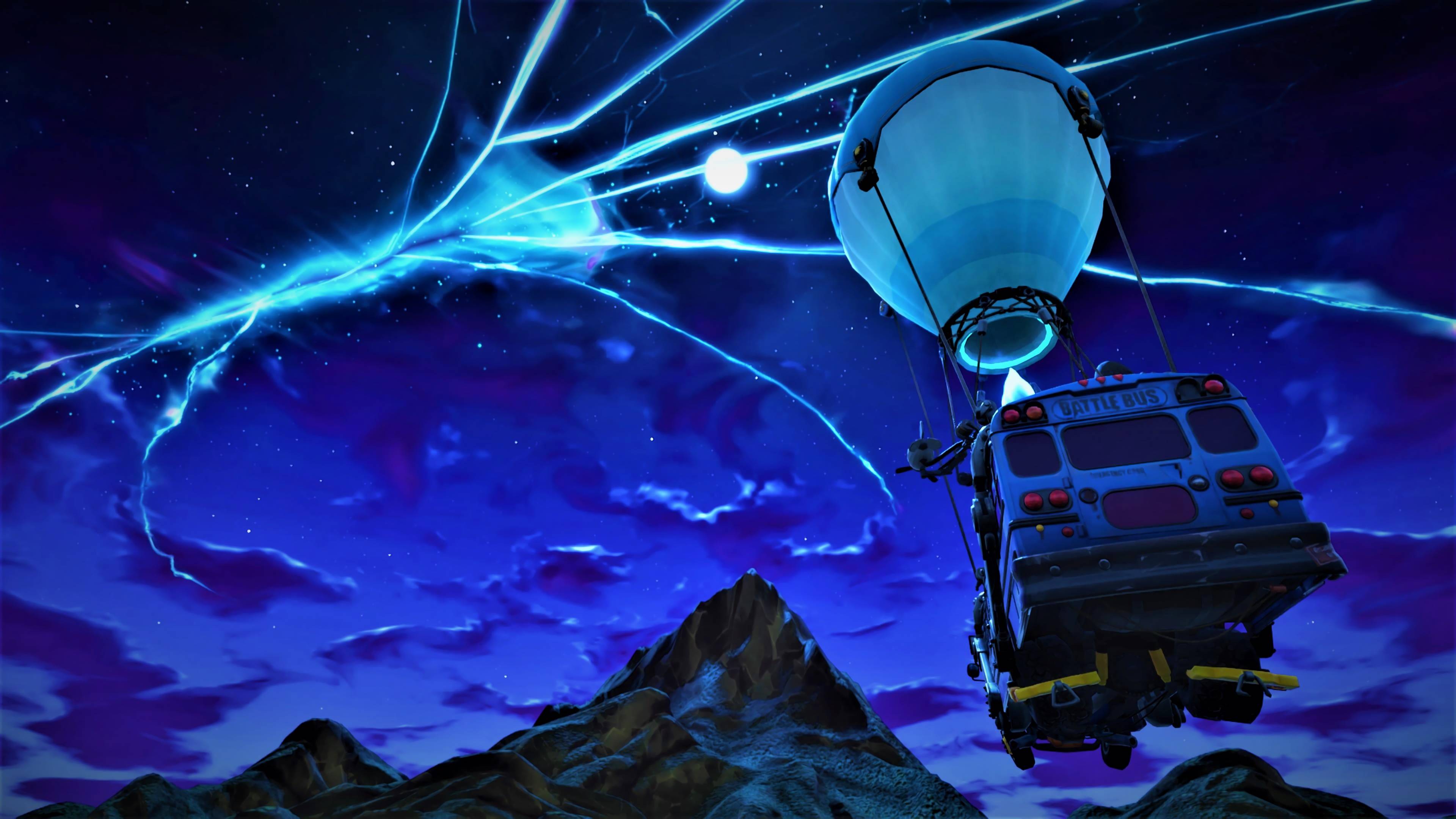 Fortnite Battle Bus Wallpapers