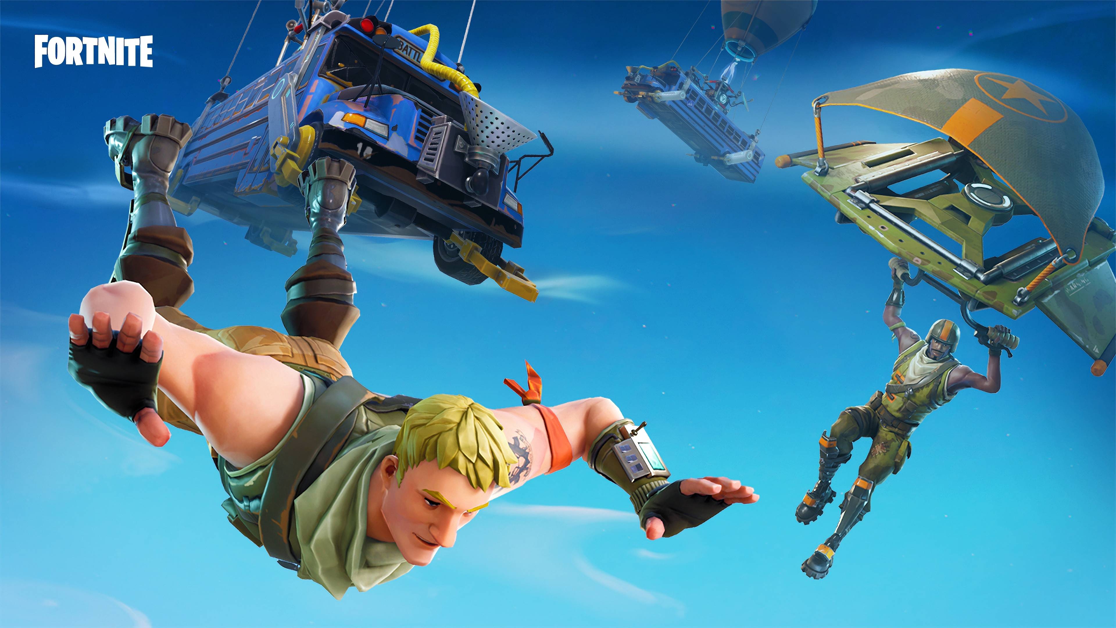 Fortnite Battle Bus Wallpapers