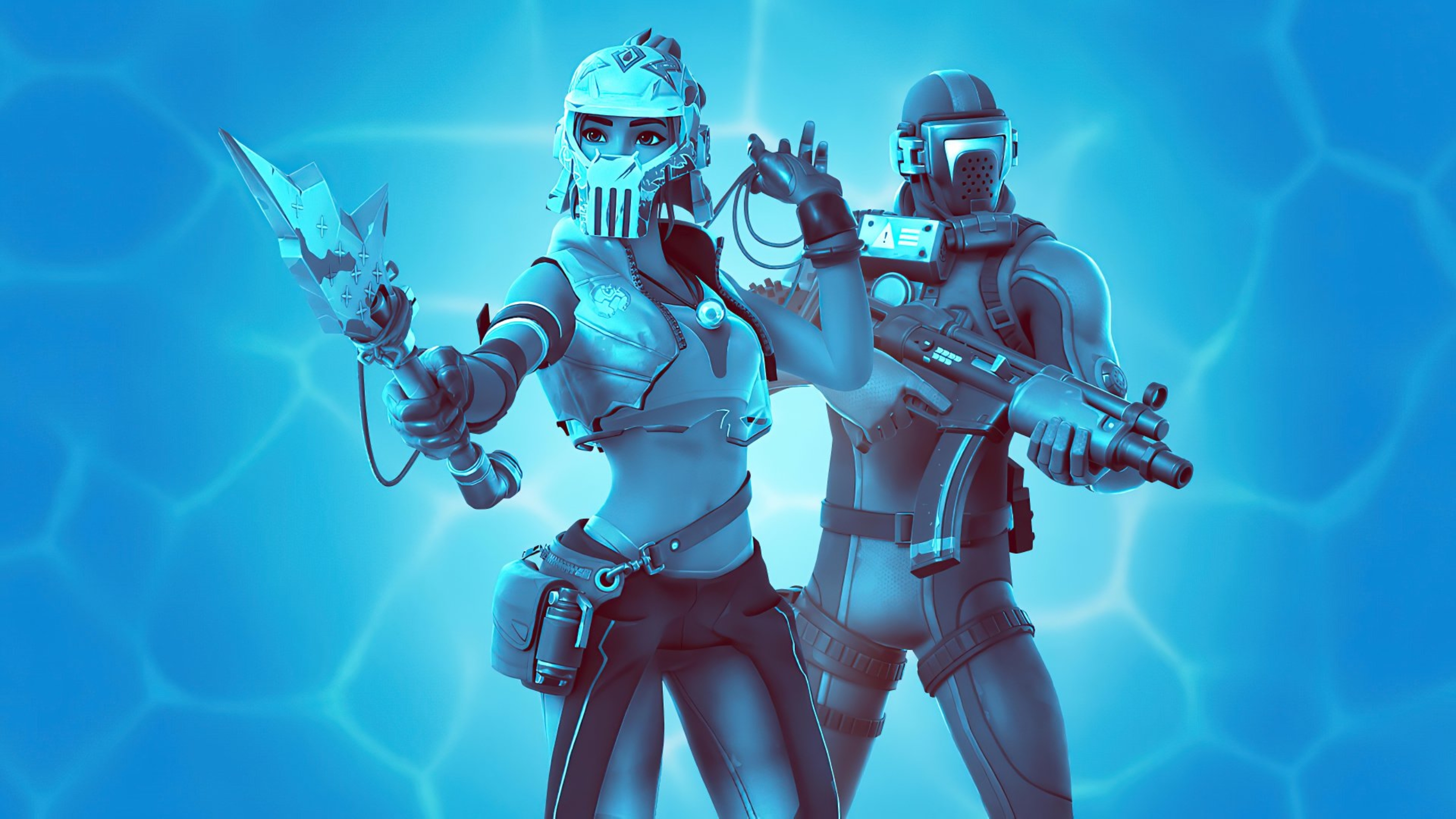 Fortnite Blue Wallpapers