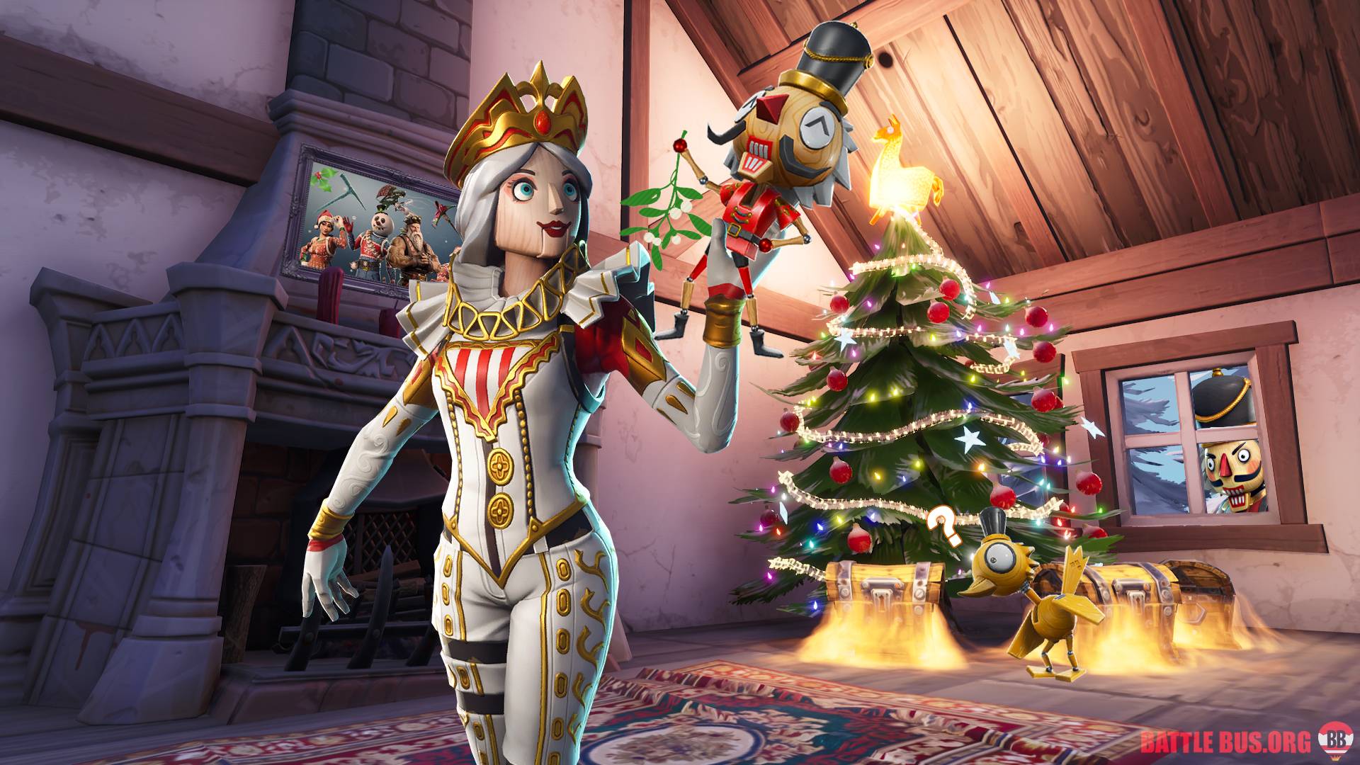 Fortnite Christmas Skins Wallpapers