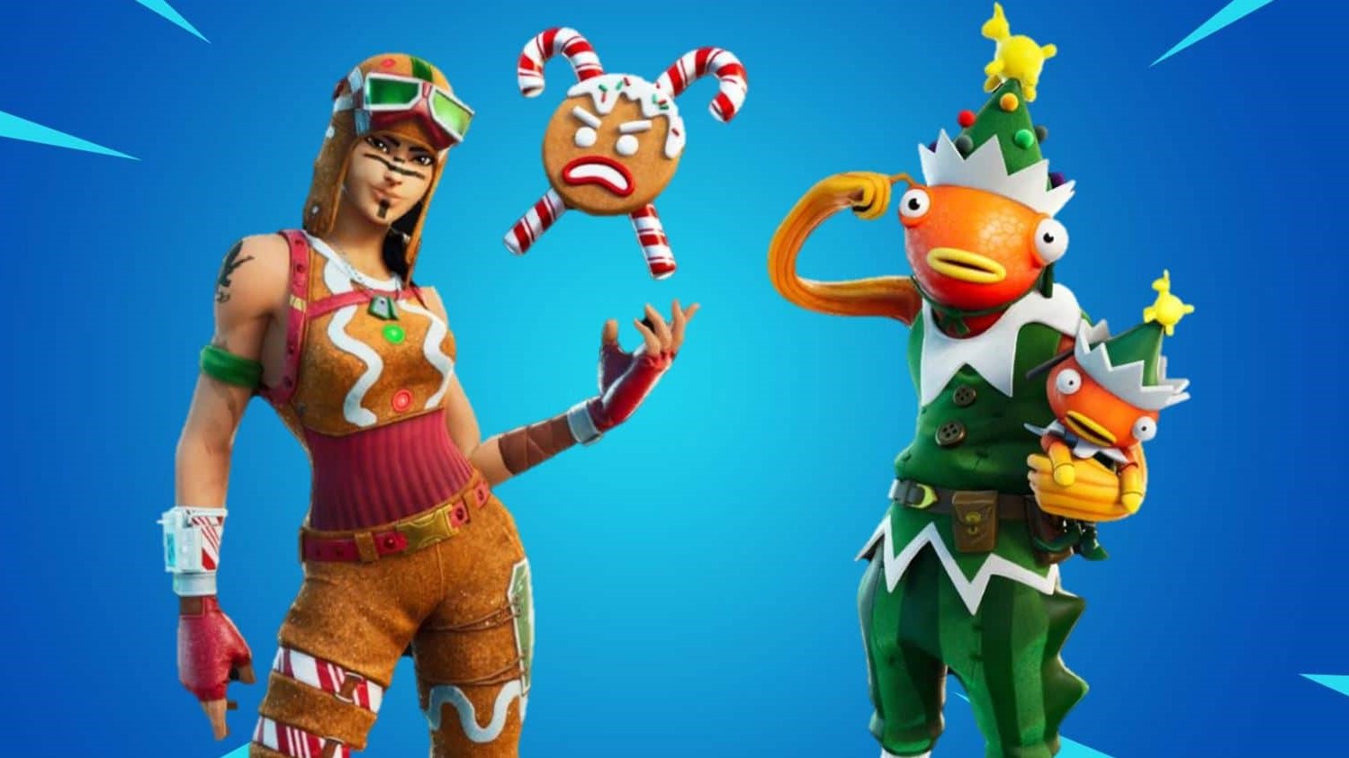 Fortnite Christmas Skins Wallpapers