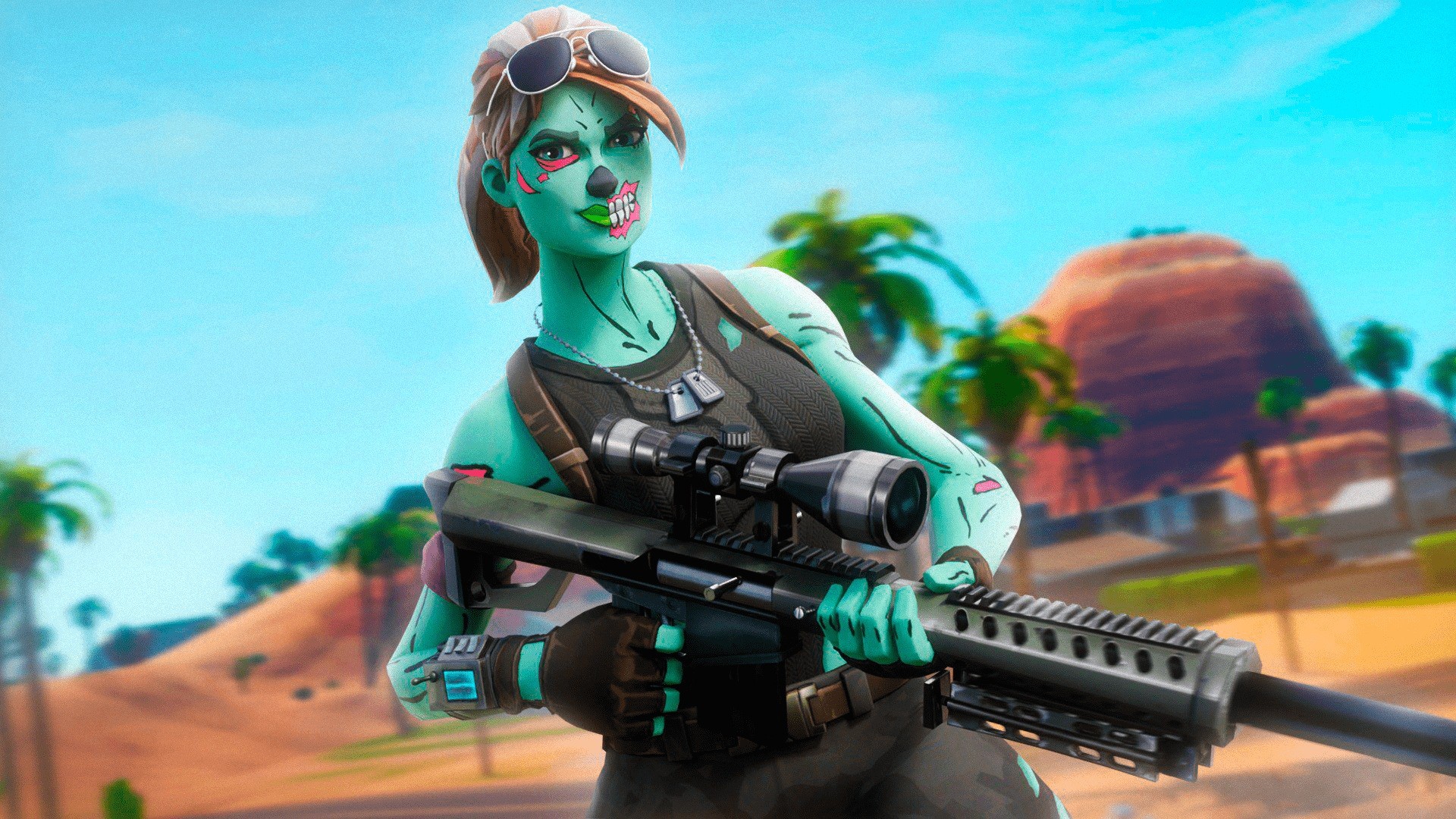 Fortnite Ghoul Trooper Wallpapers