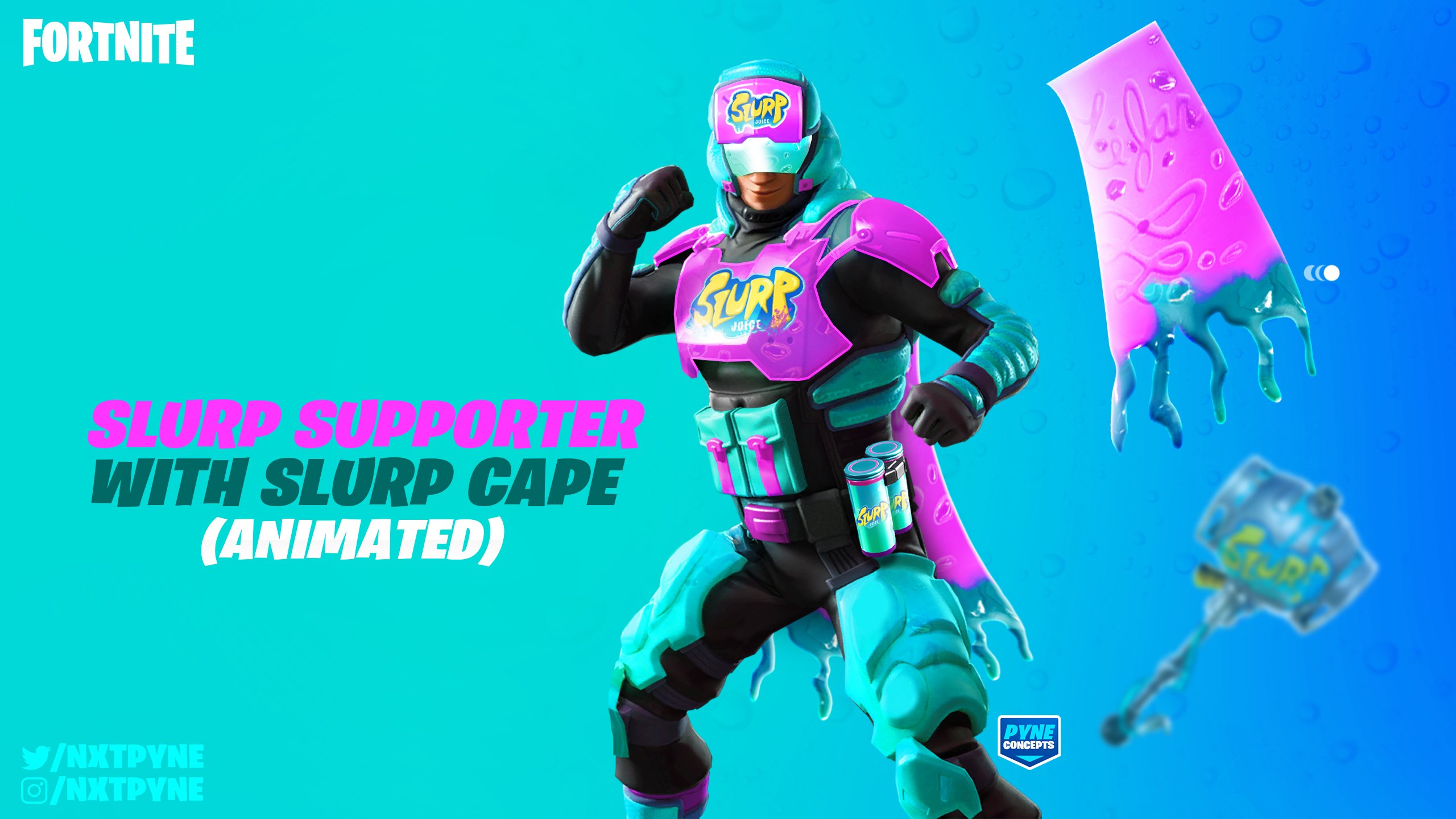 Fortnite Slurp Skins Wallpapers