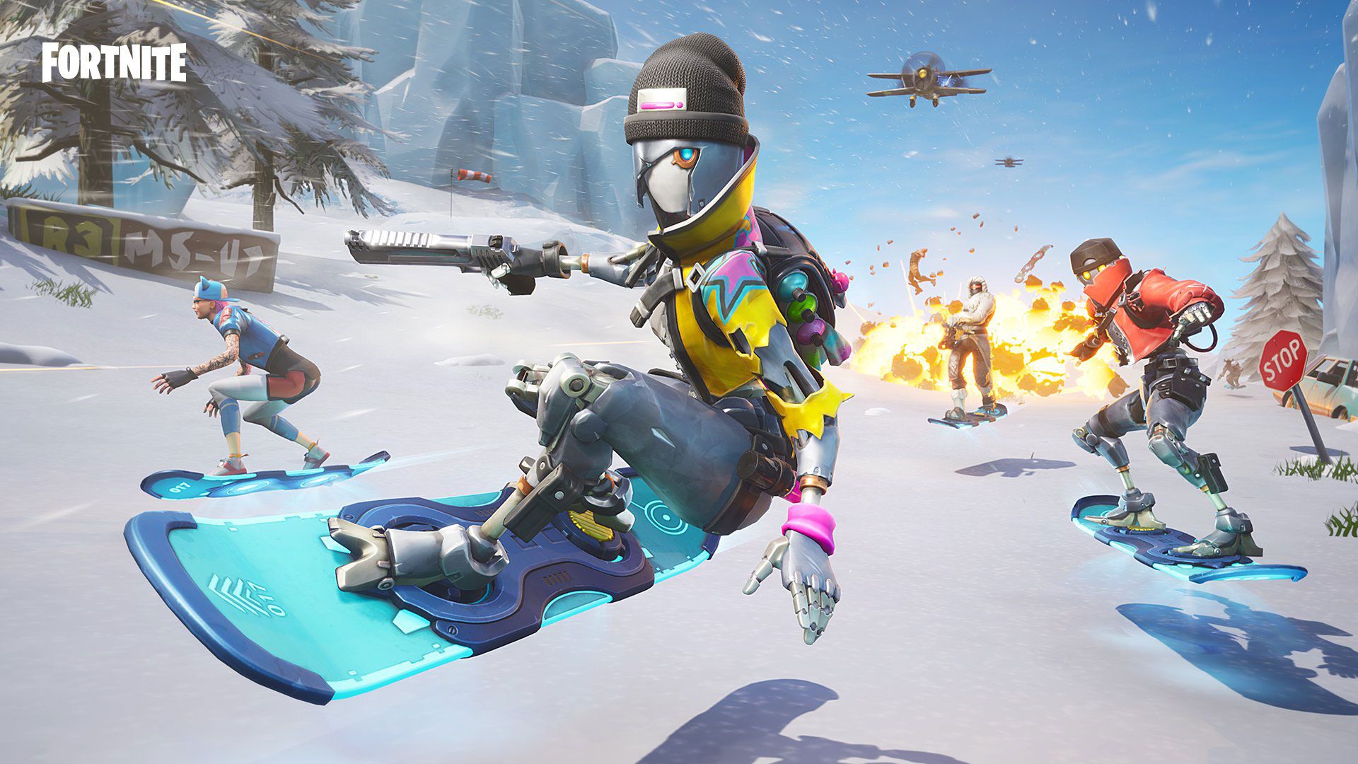 Fortnite Snowboard Wallpapers