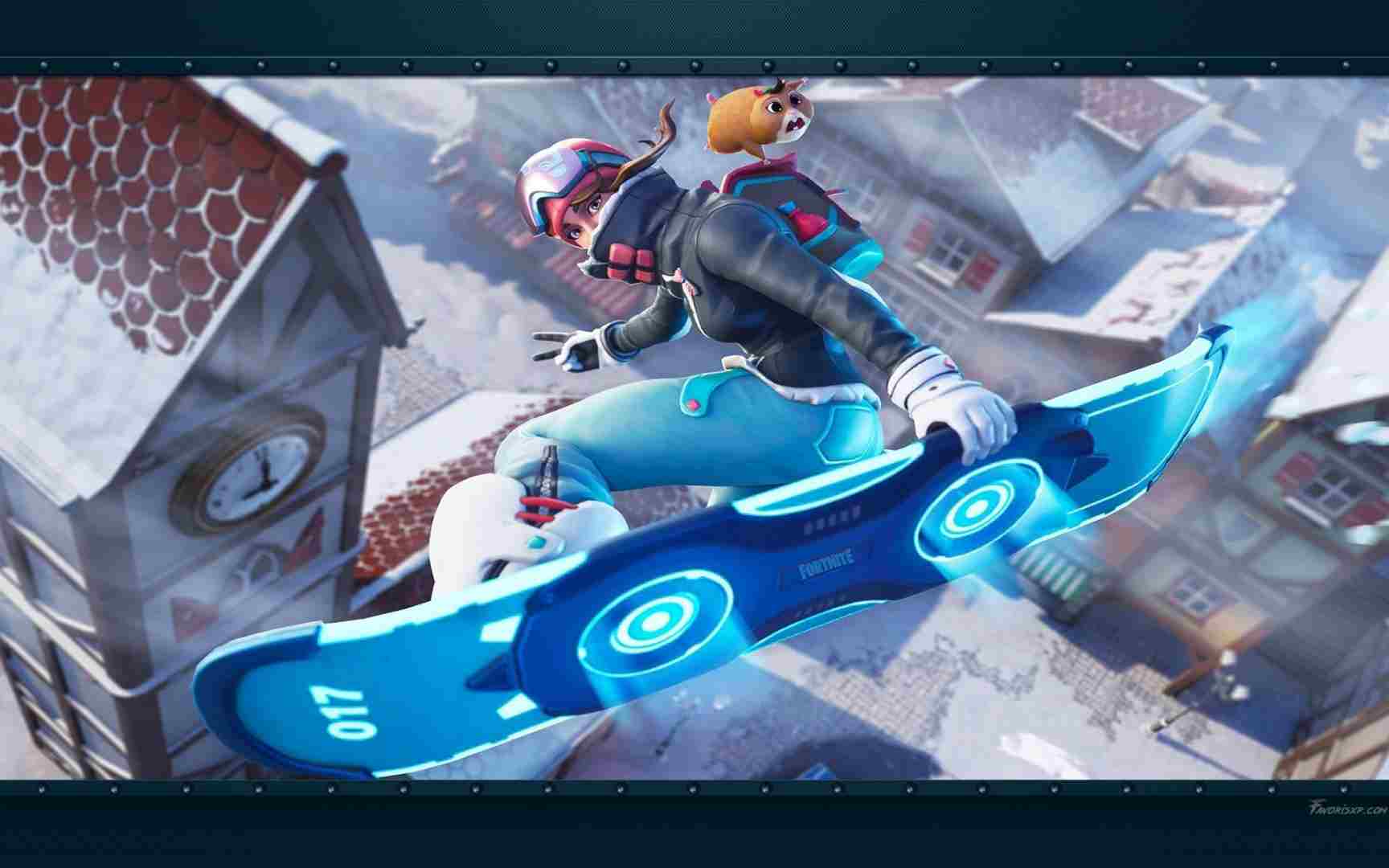 Fortnite Snowboard Wallpapers