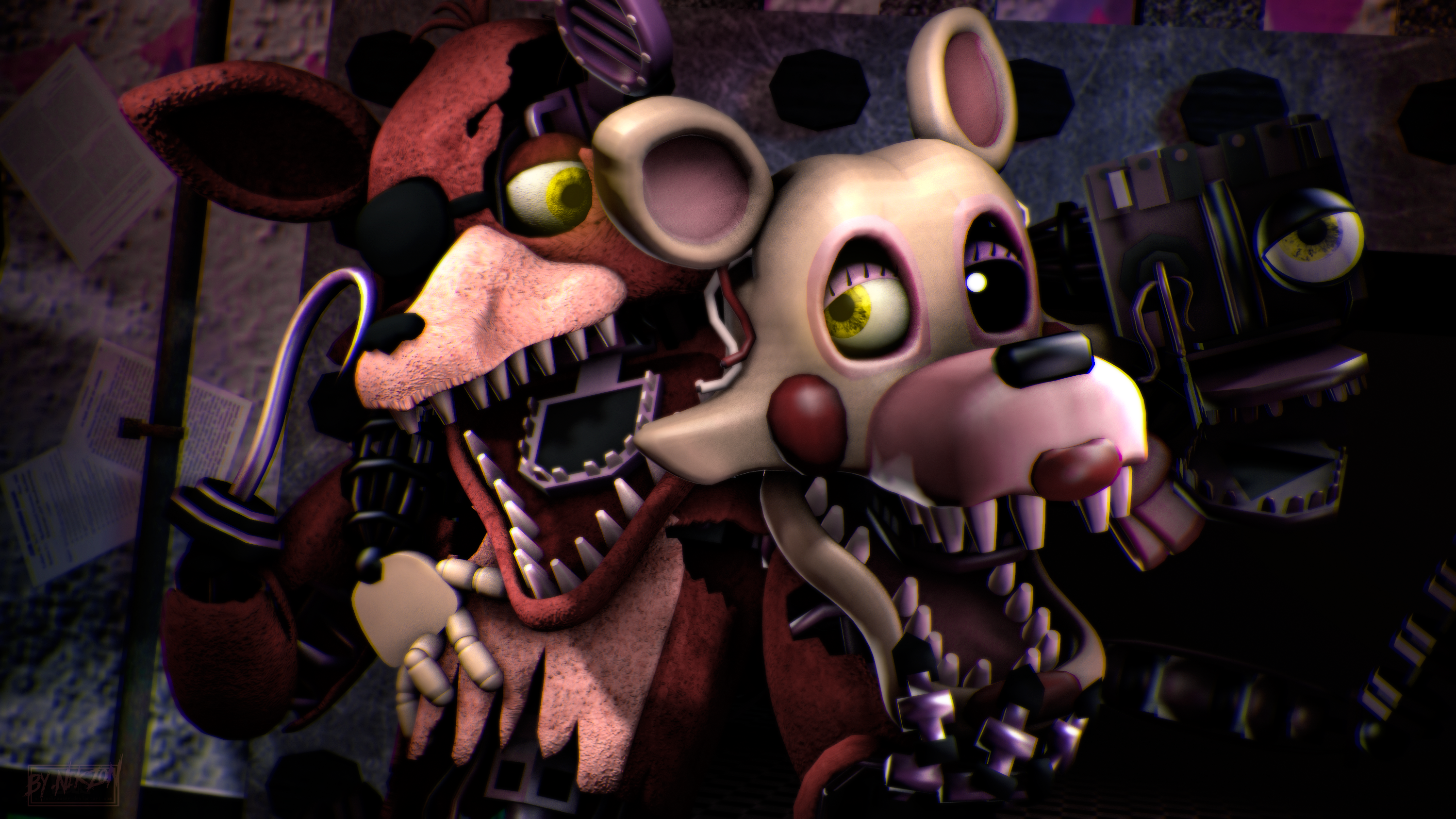 Foxy And Mangle Wallpapers