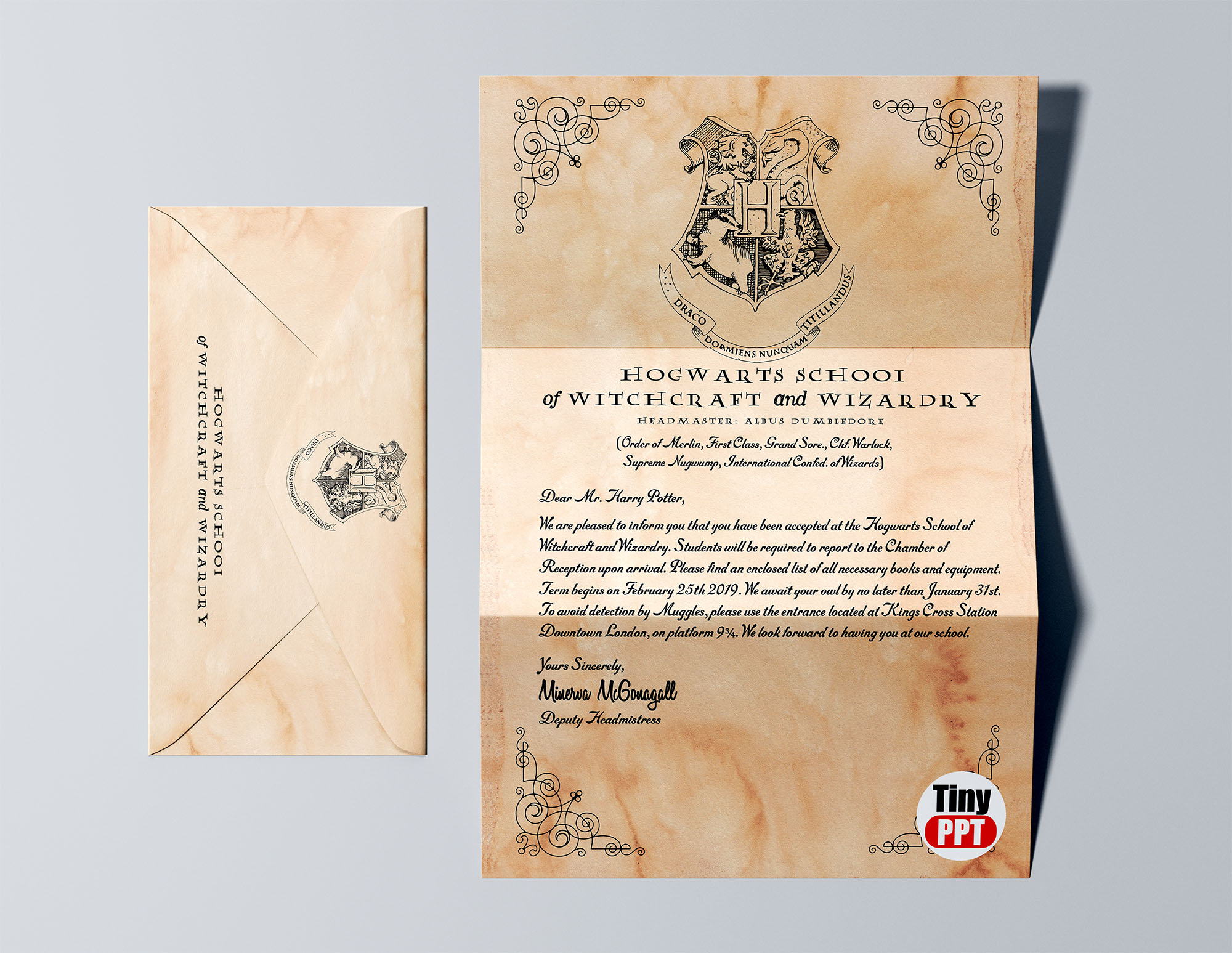 Free Printable Harry Potter Envelope Printable Wallpapers