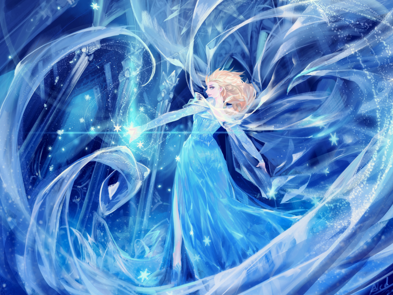 Frozen Artwork Wallpapers