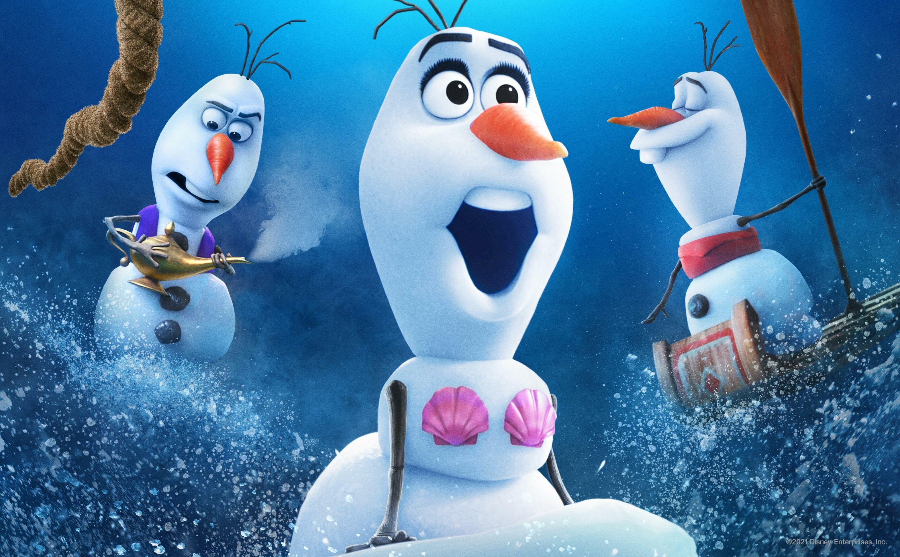 Frozen Olaf In Summer Wallpapers