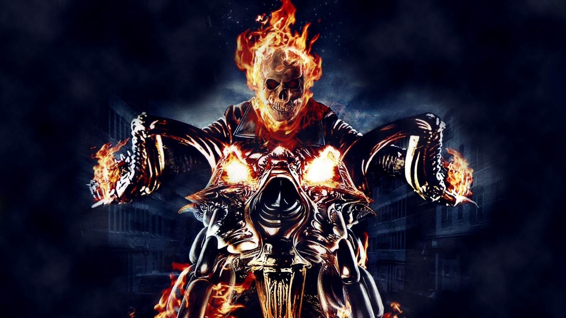 Full Hd Fire Skull Wallpapers