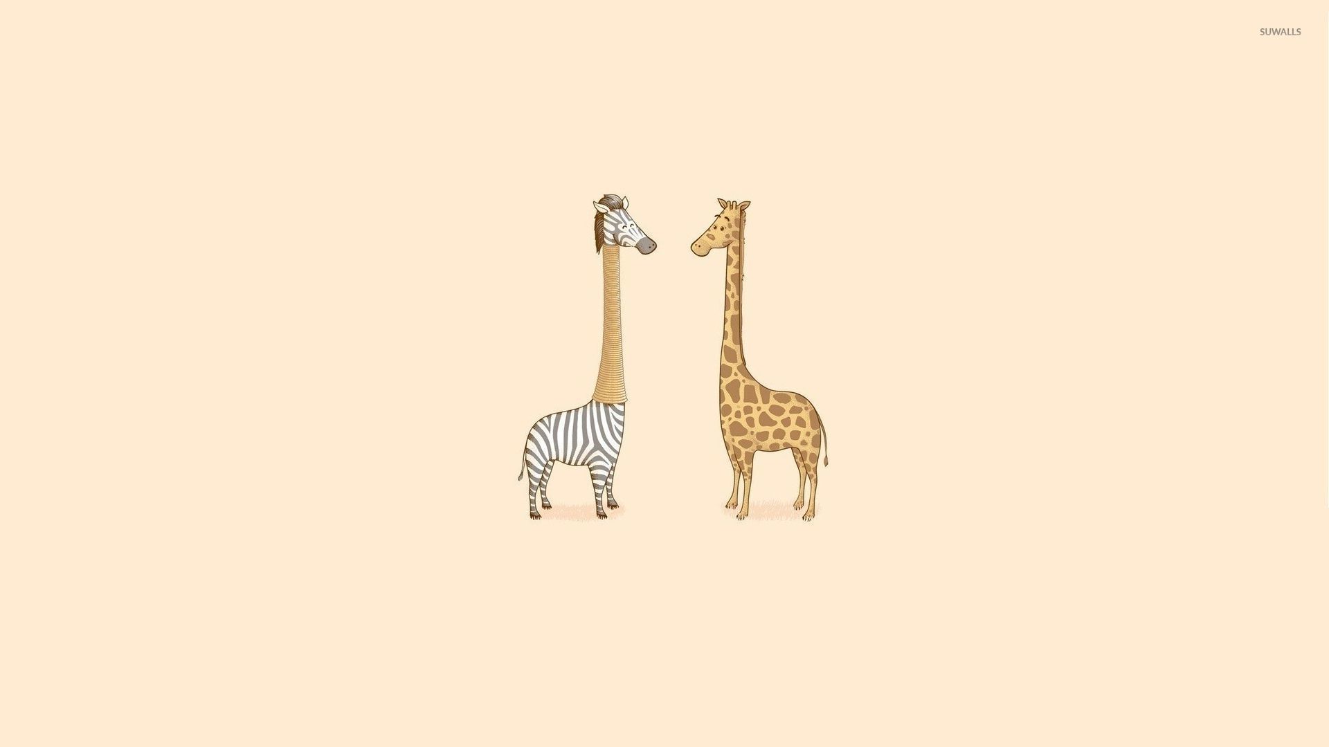 Funny Giraffe Wallpapers