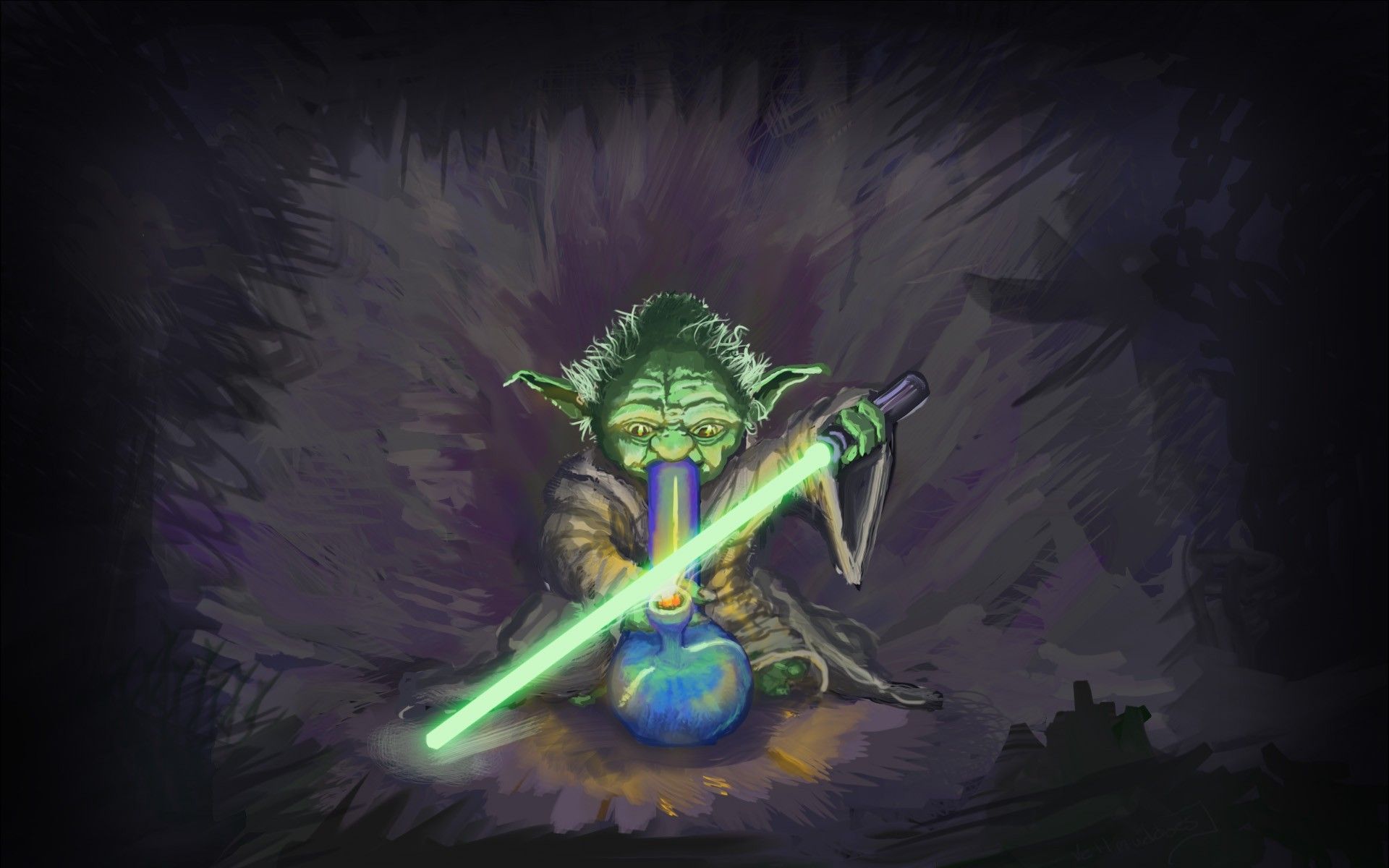 Funny Yoda Picture Wallpapers