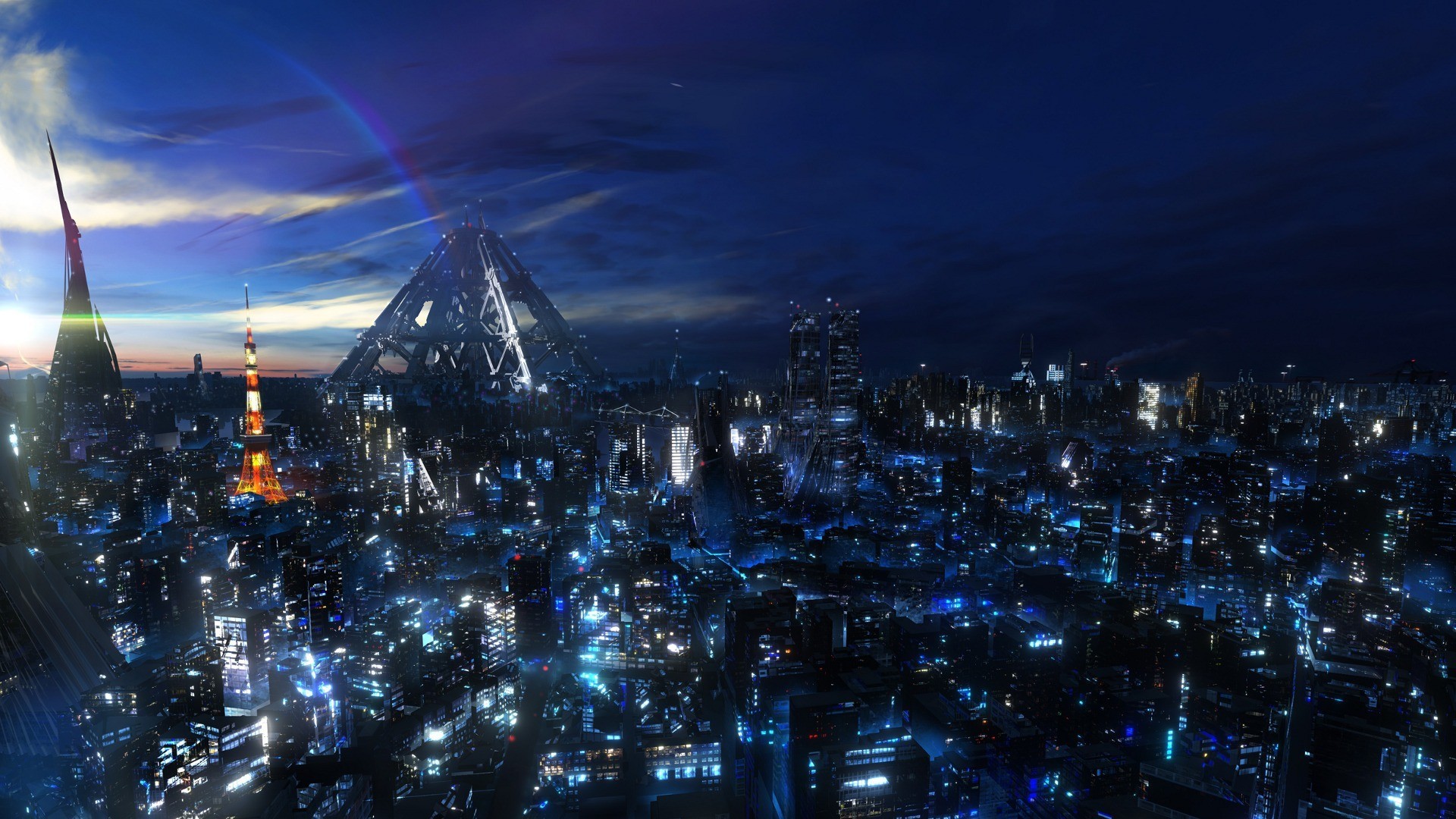 Futuristic Cities Wallpapers