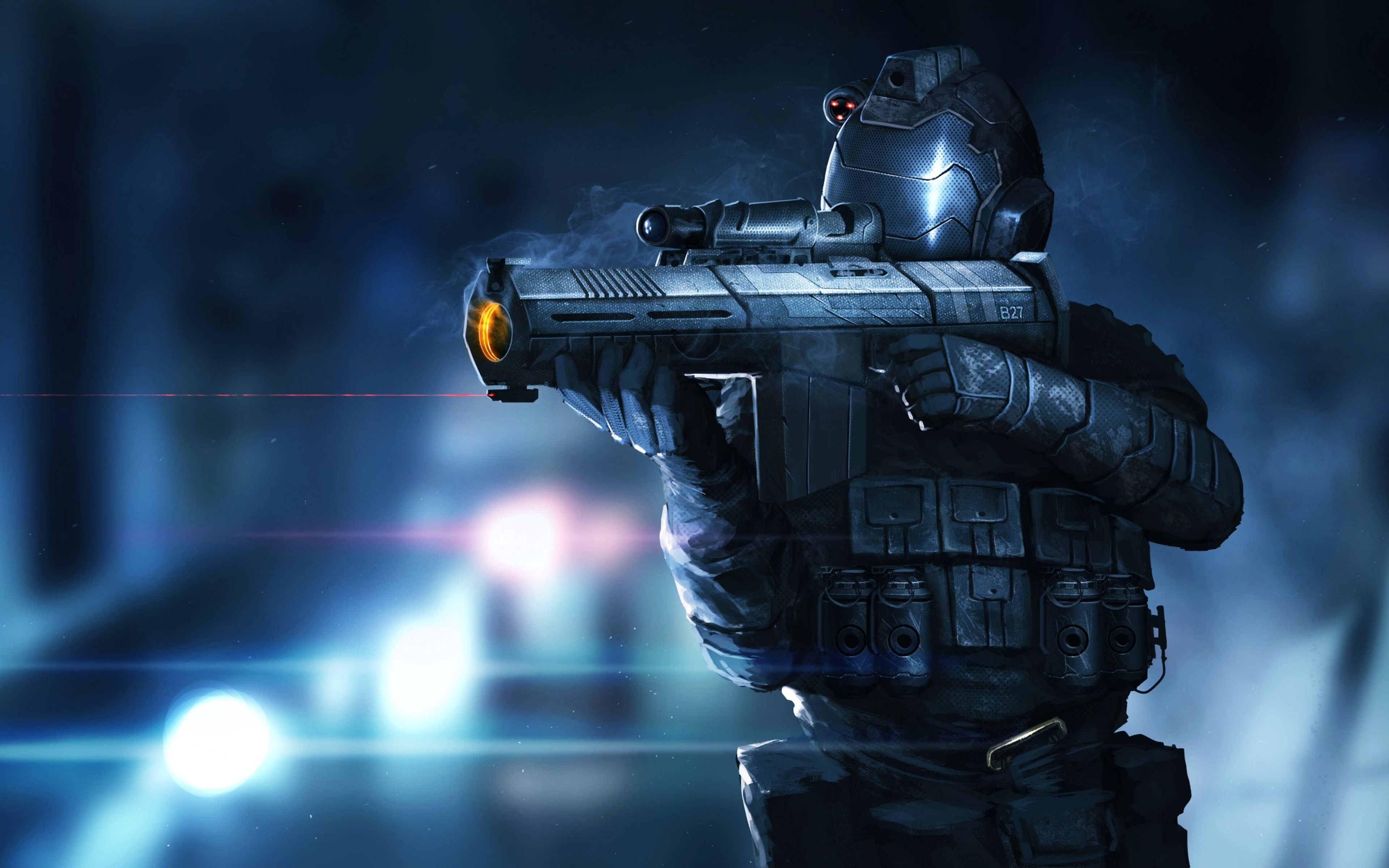 Futuristic Soldier Wallpapers