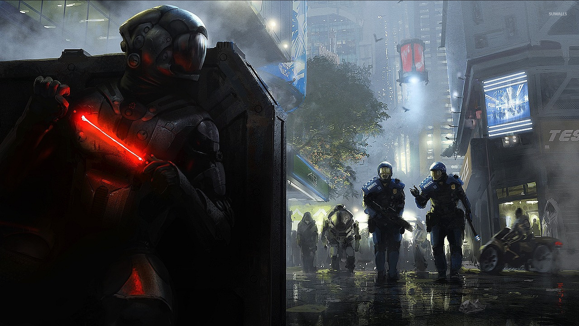 Futuristic Soldier Wallpapers