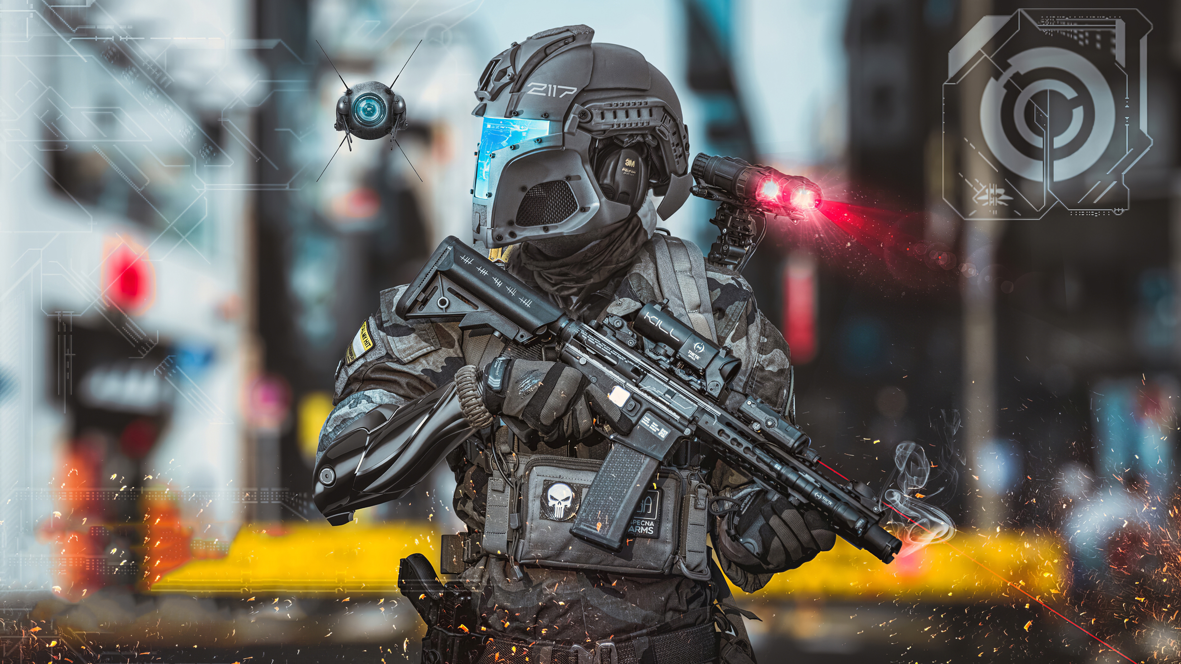 Futuristic Soldier Wallpapers