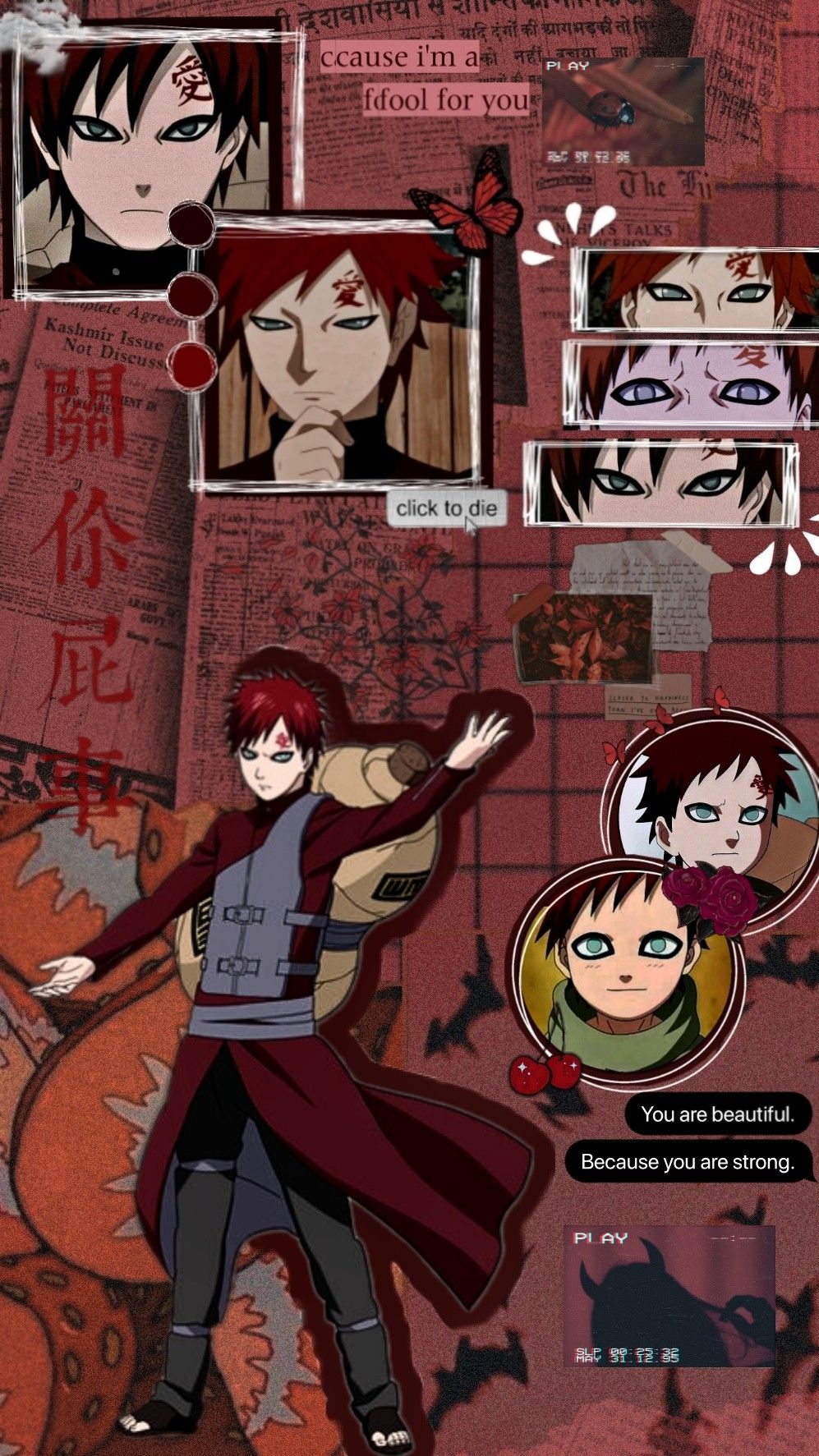 Gaara Aesthetic Wallpapers