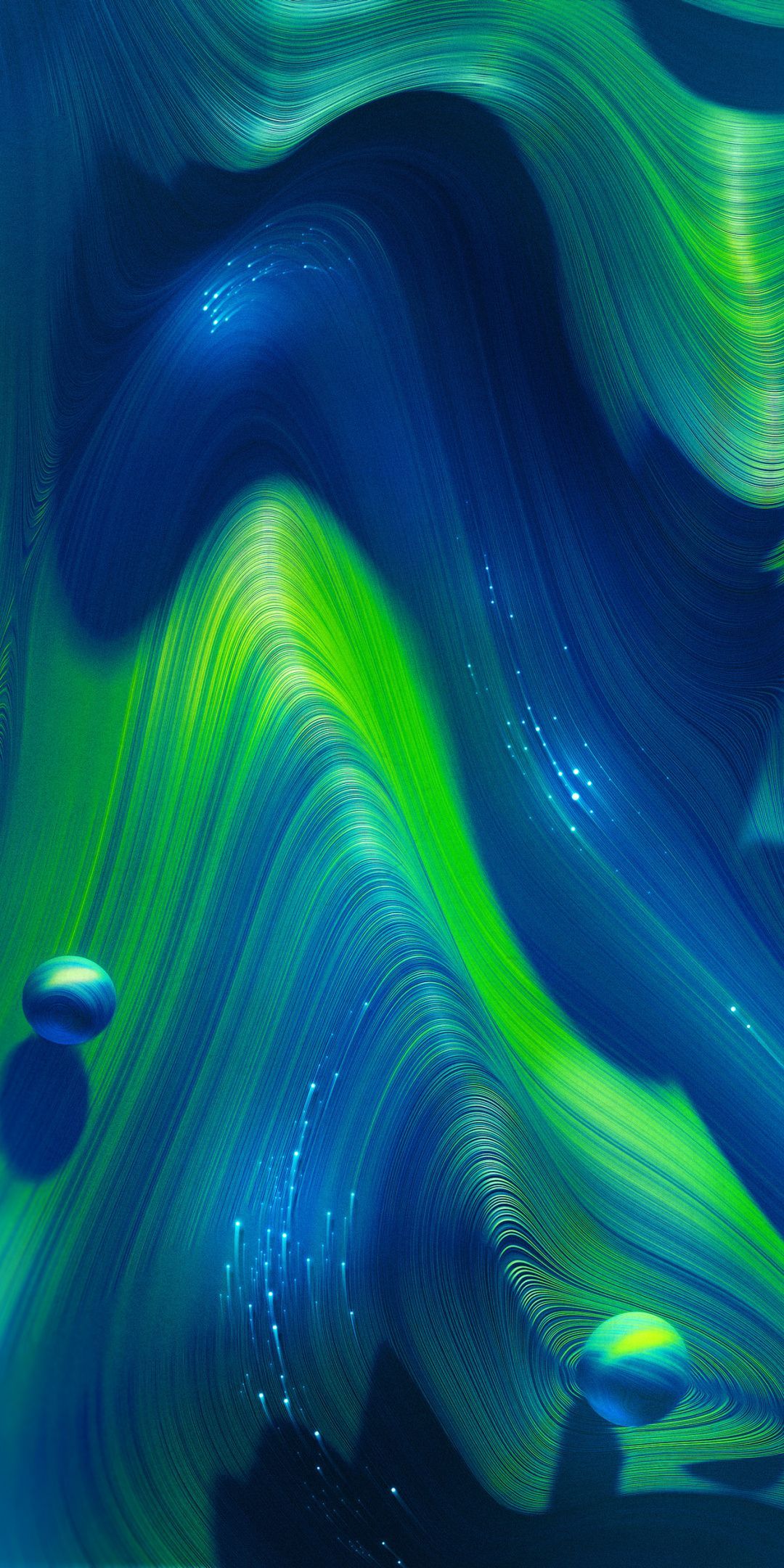 Galaxy Blue And Green Wallpapers