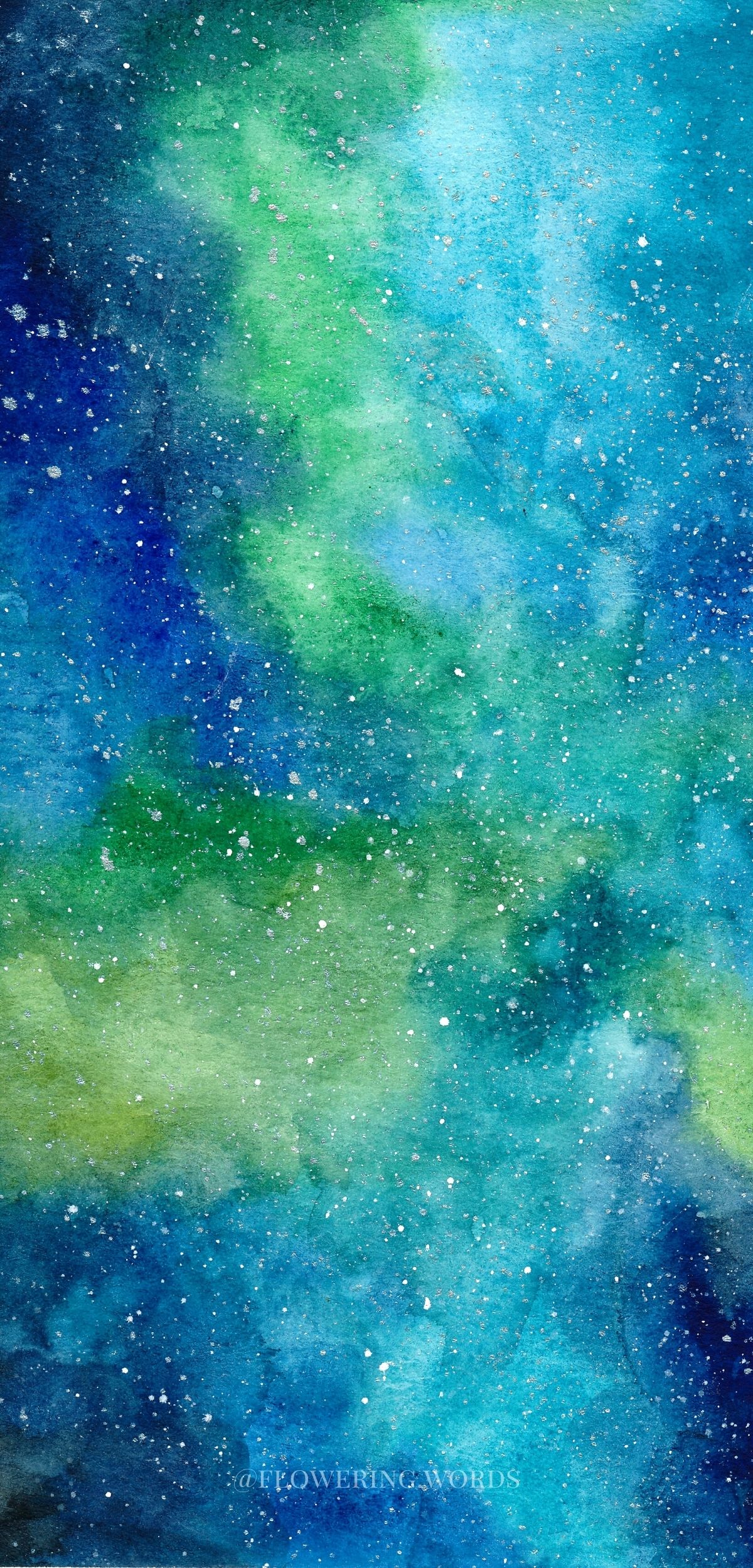 Galaxy Blue And Green Wallpapers