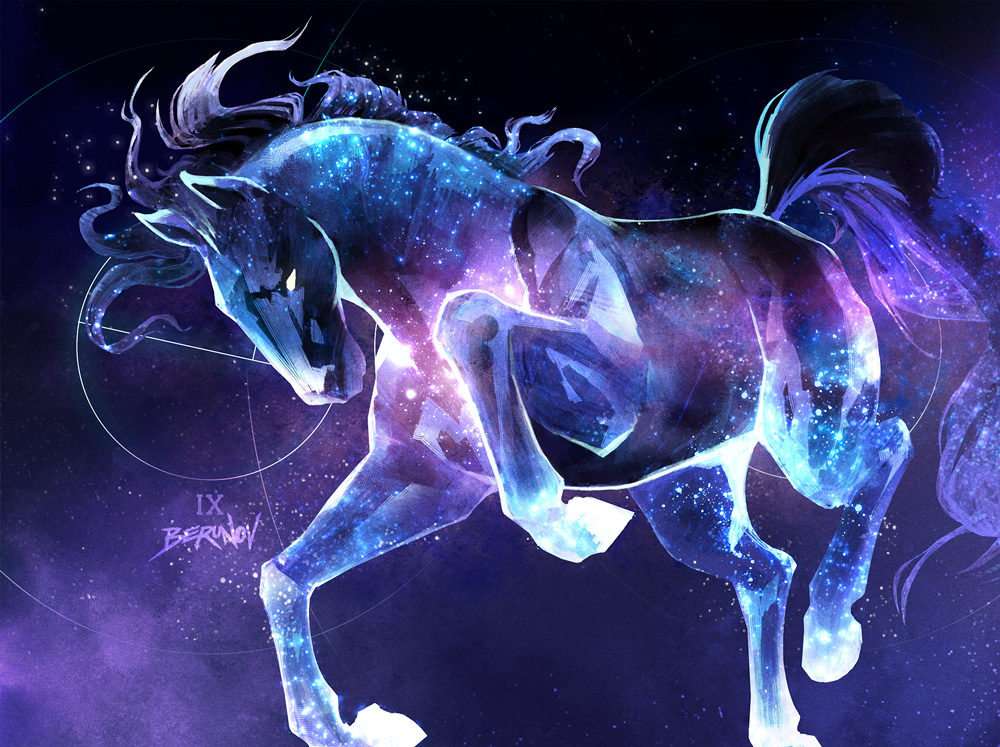 Galaxy Horse Wallpapers