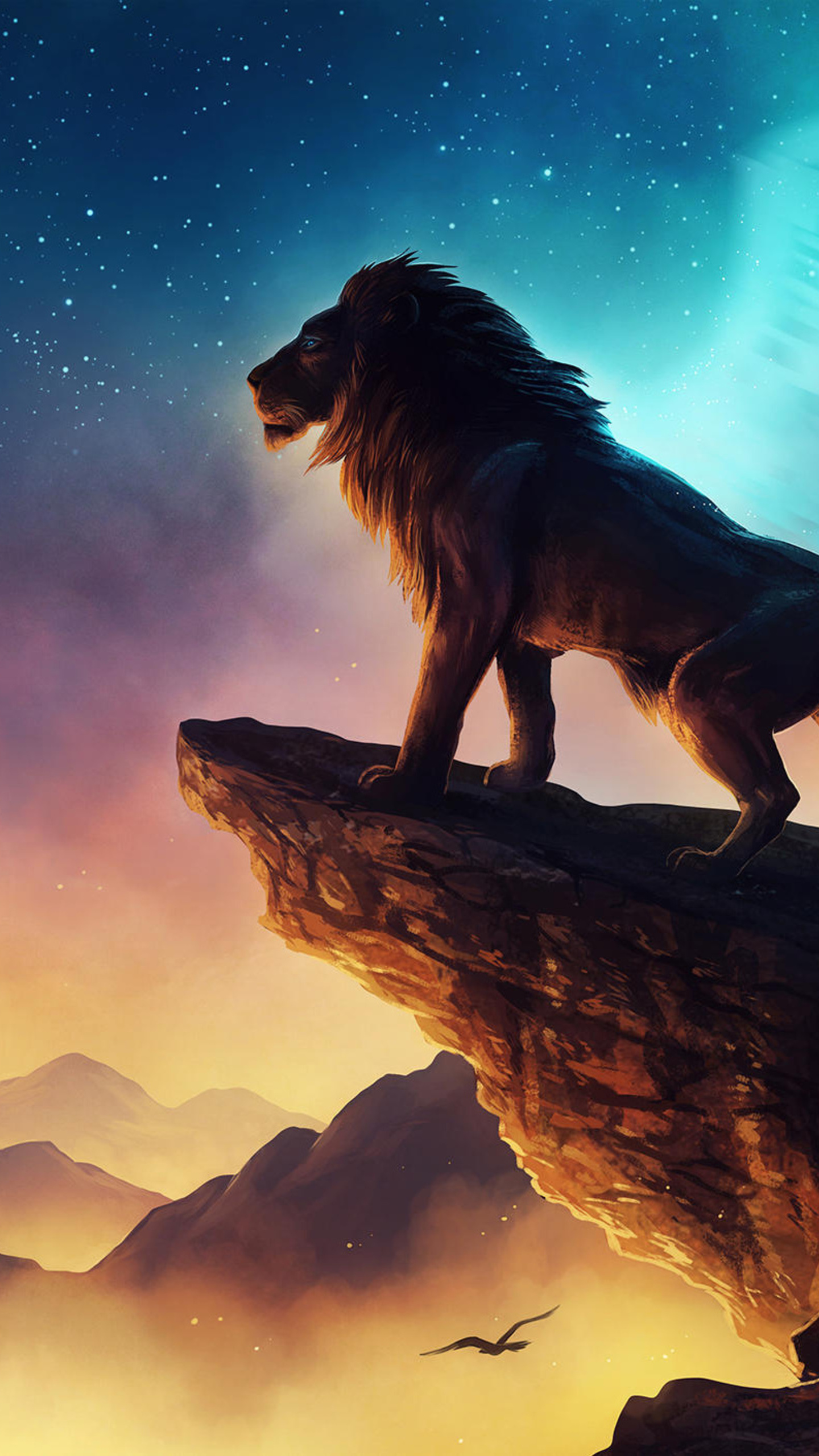 Galaxy Lion Wallpapers