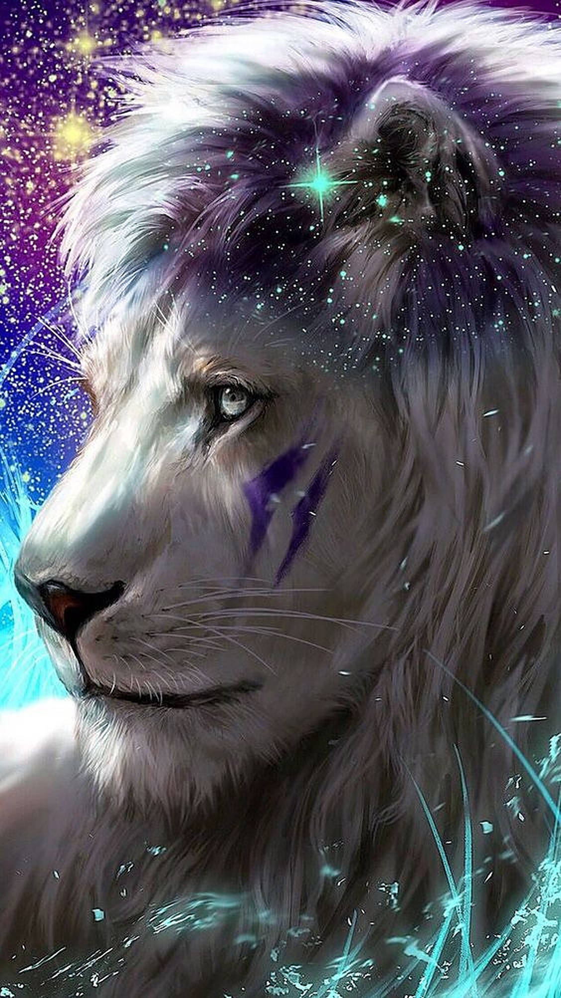 Galaxy Lion Wallpapers