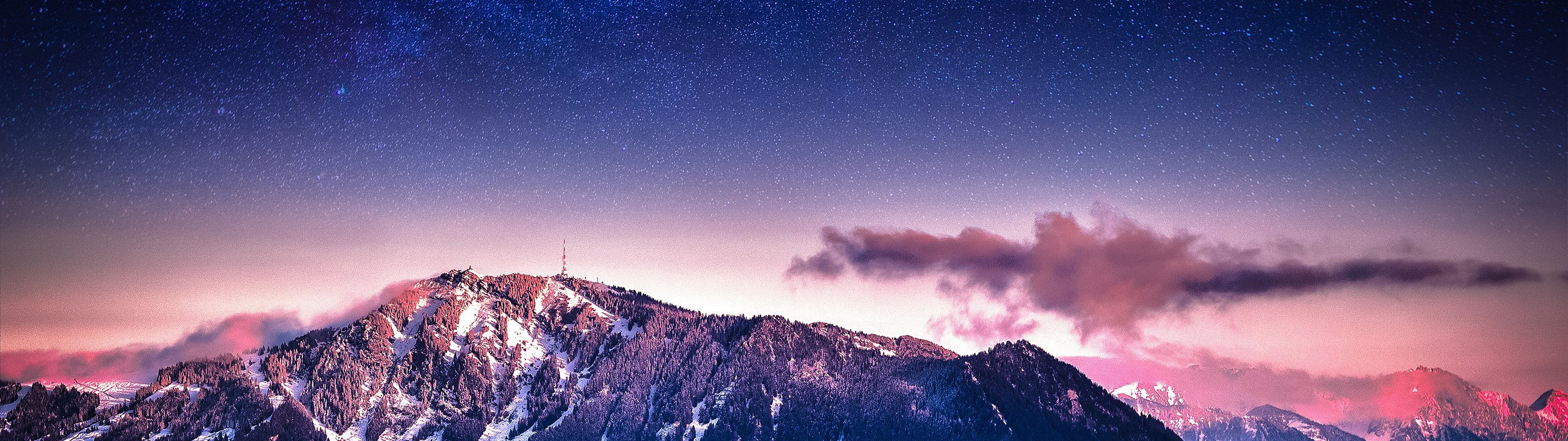 Galaxy Mountain Wallpapers