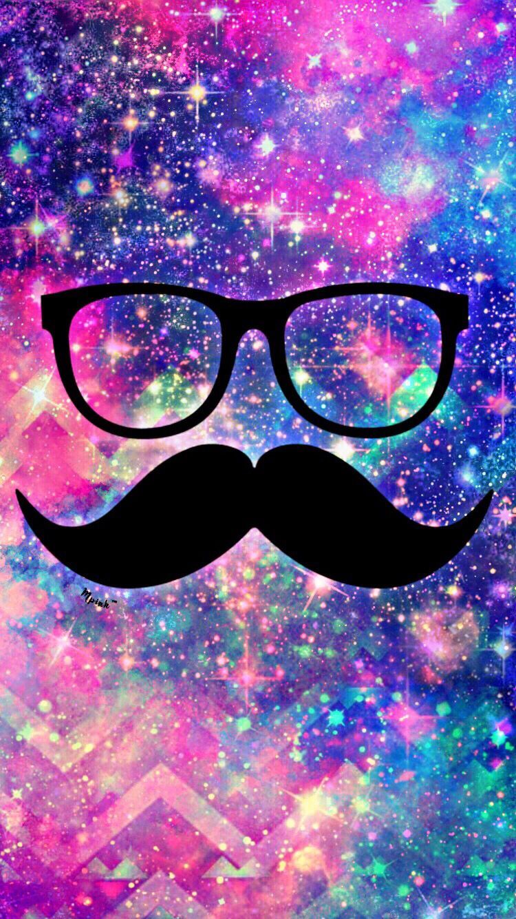 Galaxy Mustache Wallpapers