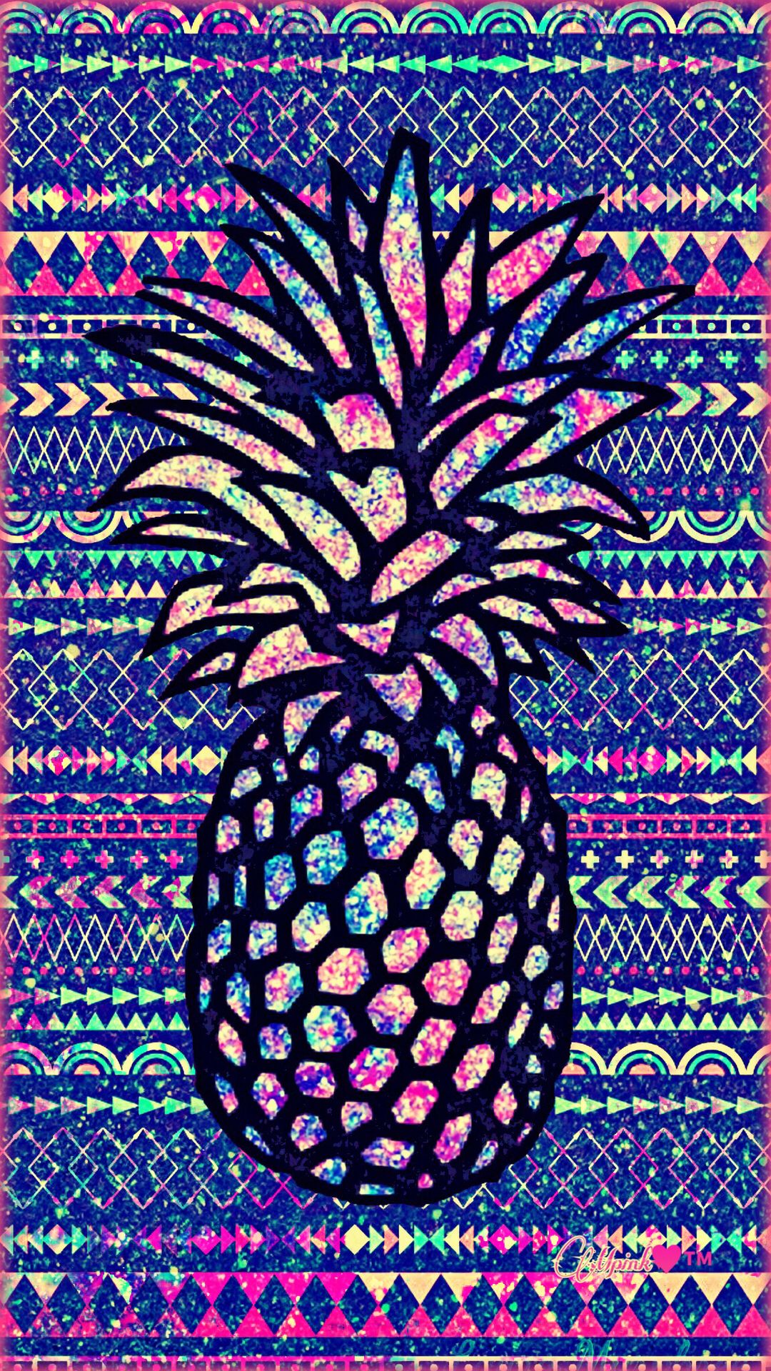 Galaxy Pineapple Wallpapers