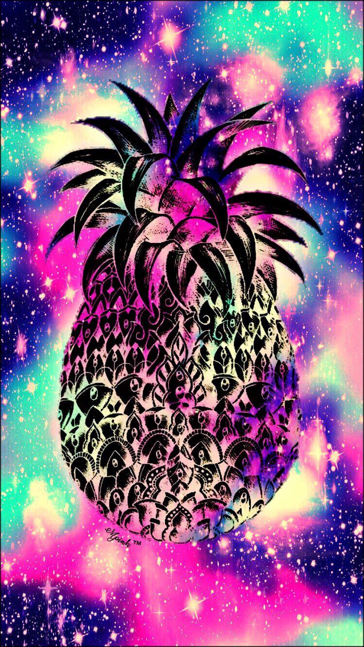 Galaxy Pineapple Wallpapers