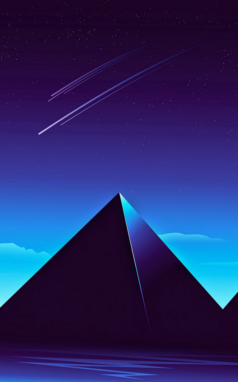 Galaxy Pyramid Wallpapers