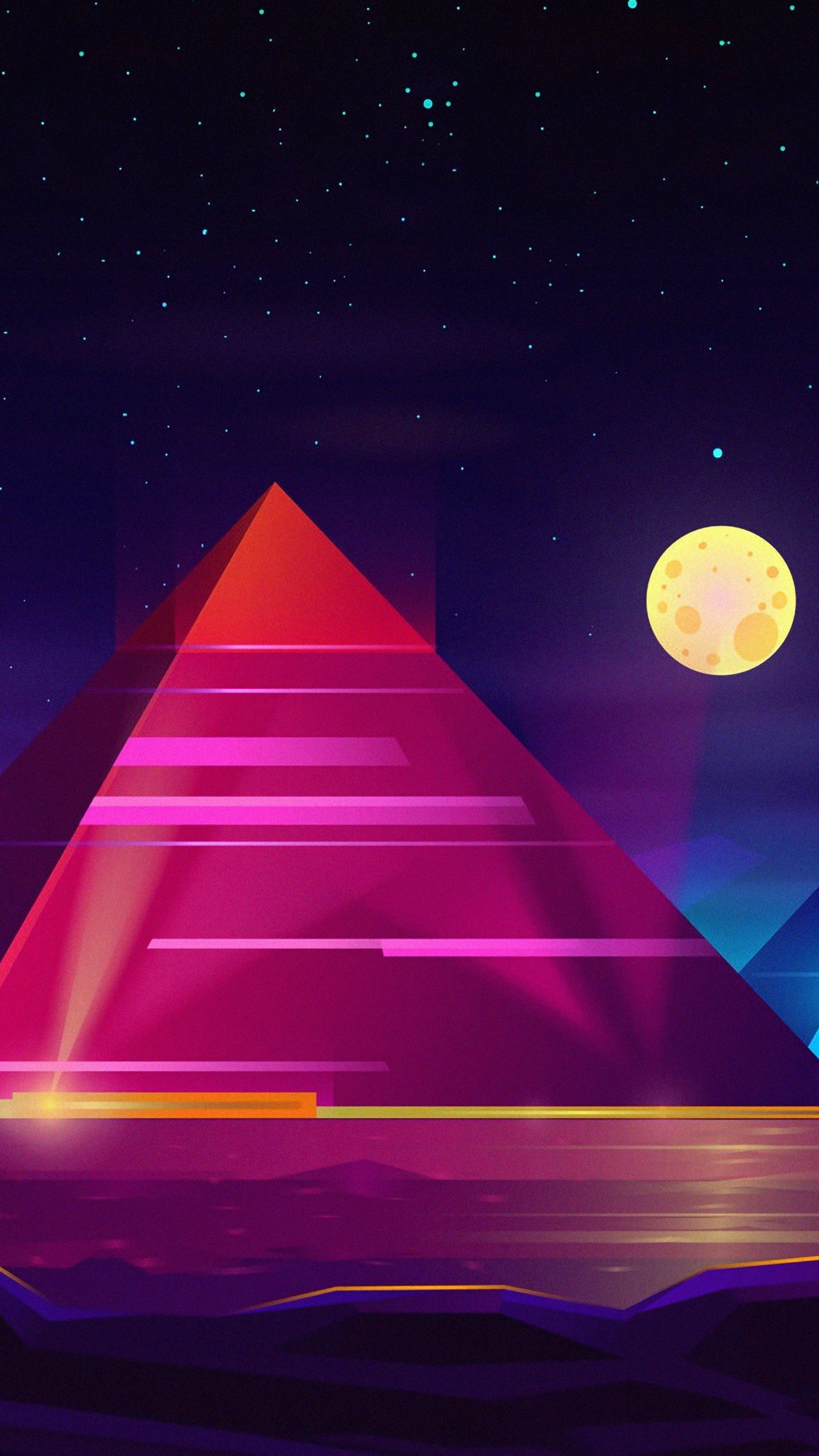 Galaxy Pyramid Wallpapers