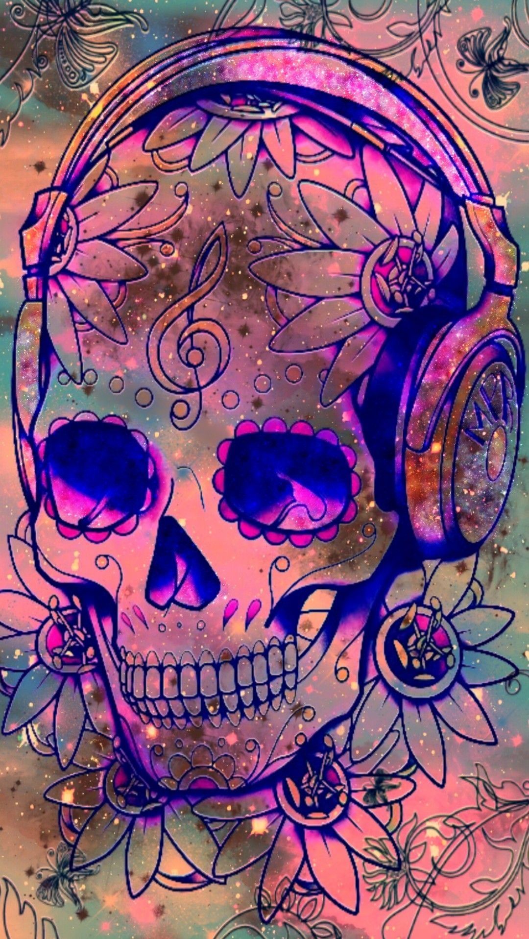 Galaxy Skull Wallpapers