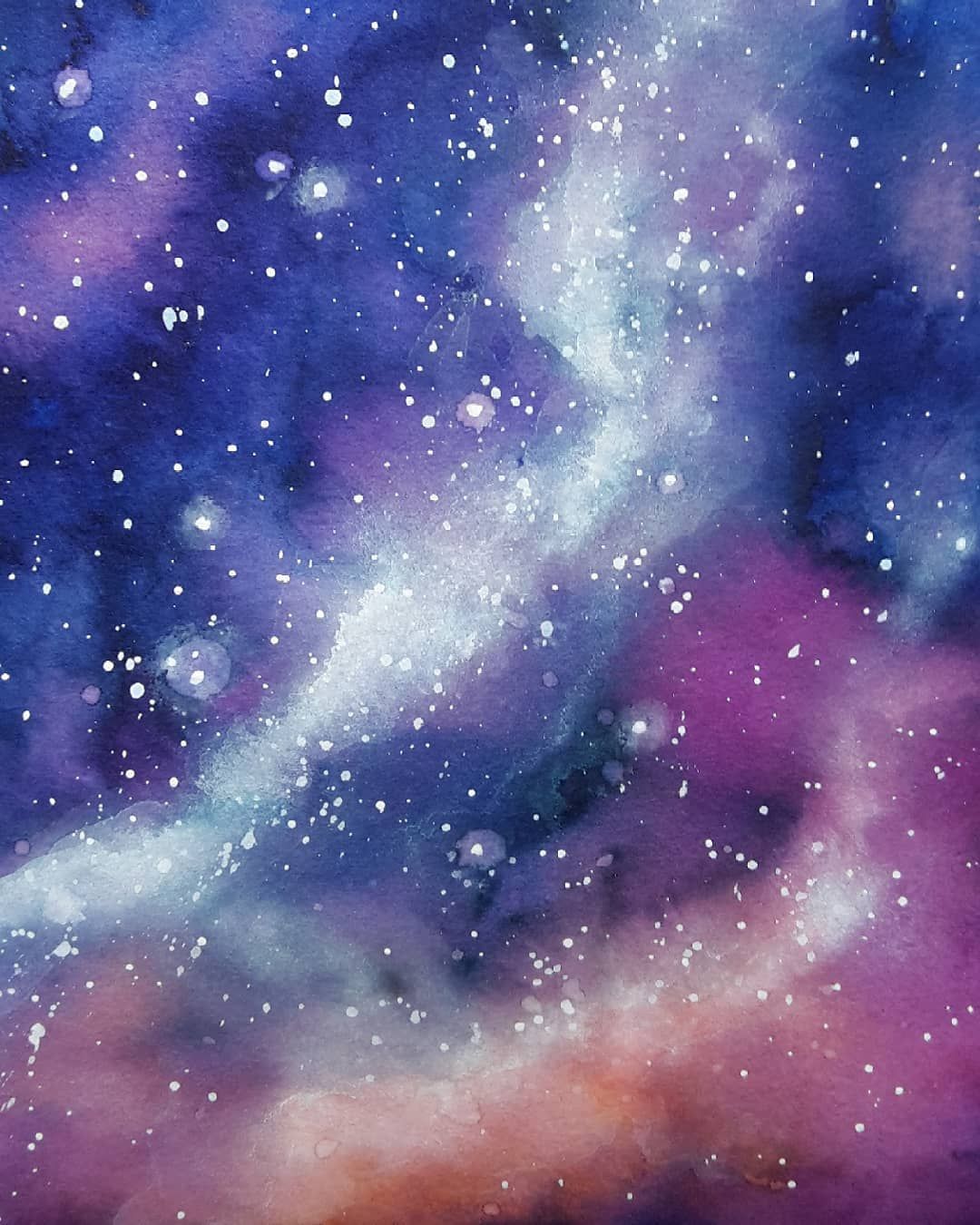 Galaxy Watercolor Wallpapers