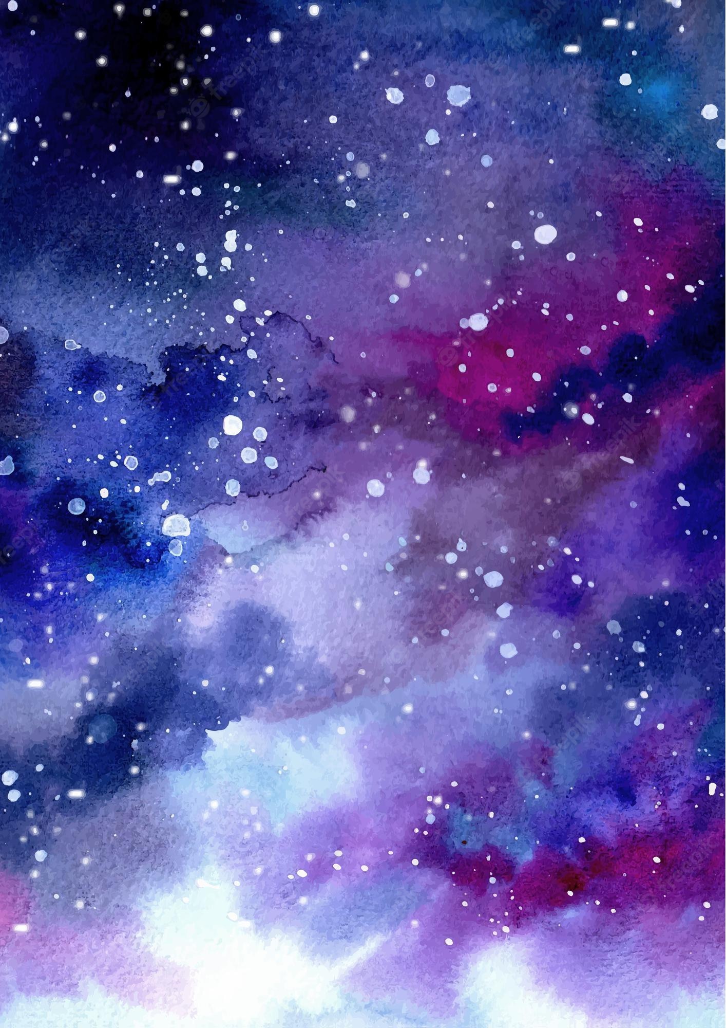 Galaxy Watercolor Wallpapers