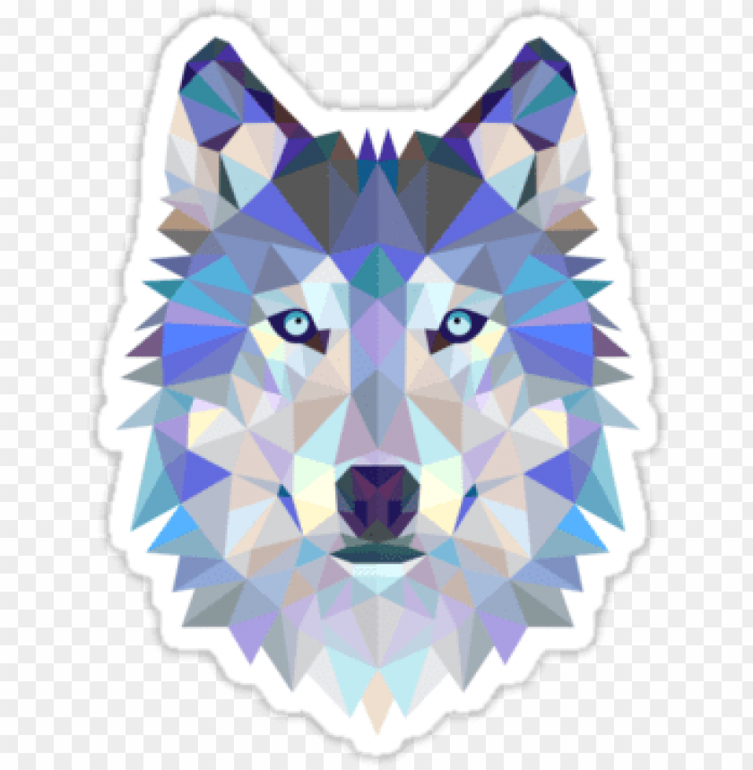 Galaxy Wolf Triangle Wallpapers