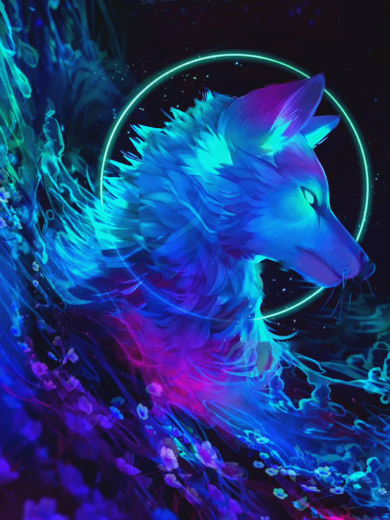 Galaxy Wolf Wallpapers