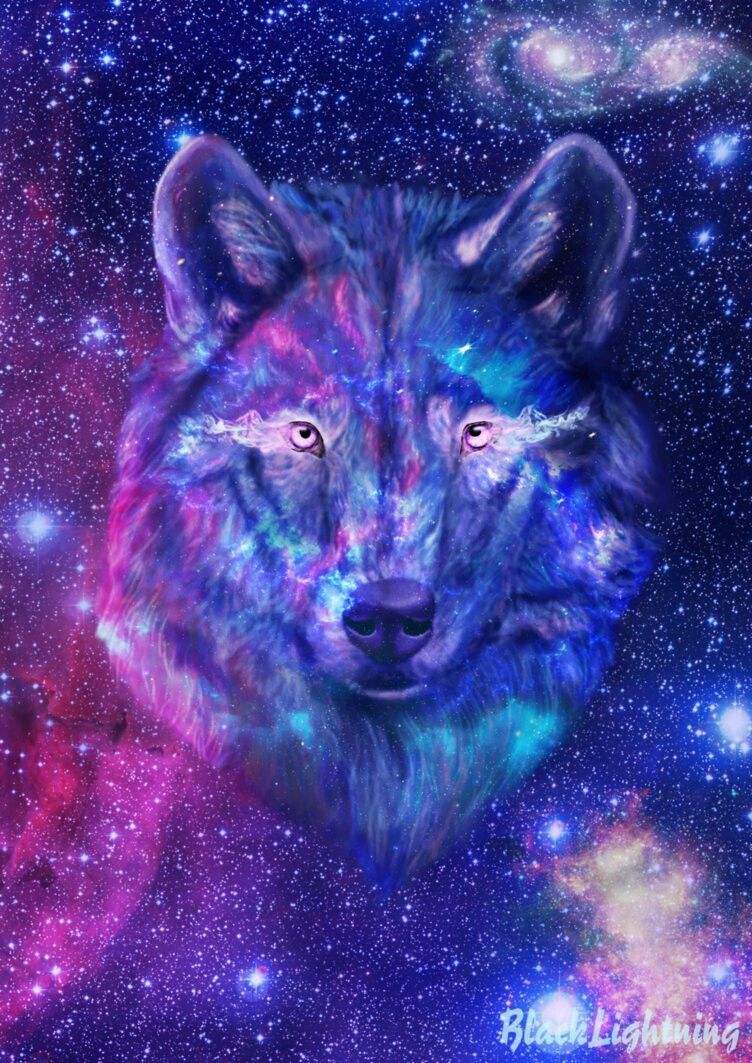 Galaxy Wolf Wallpapers