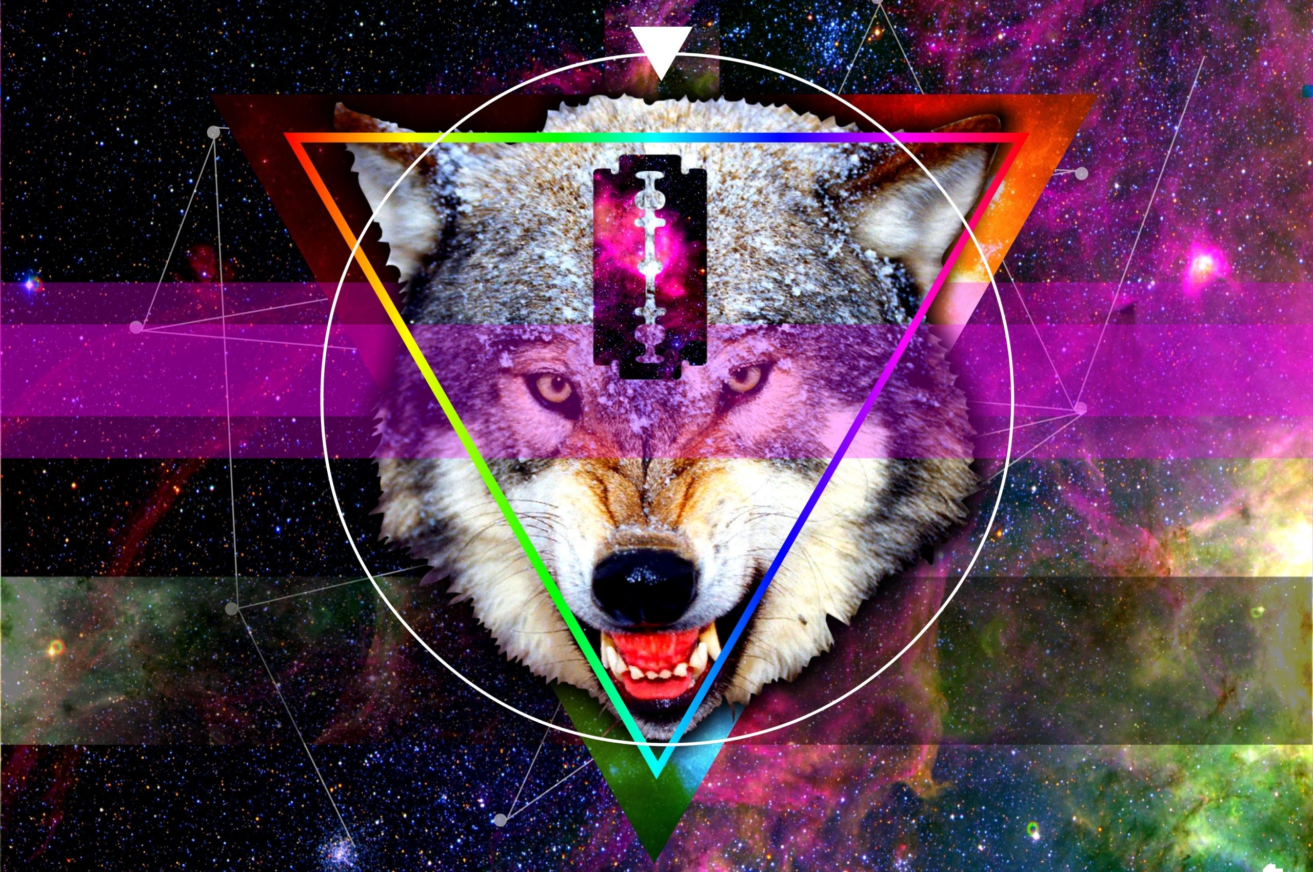 Galaxy Wolf Wallpapers