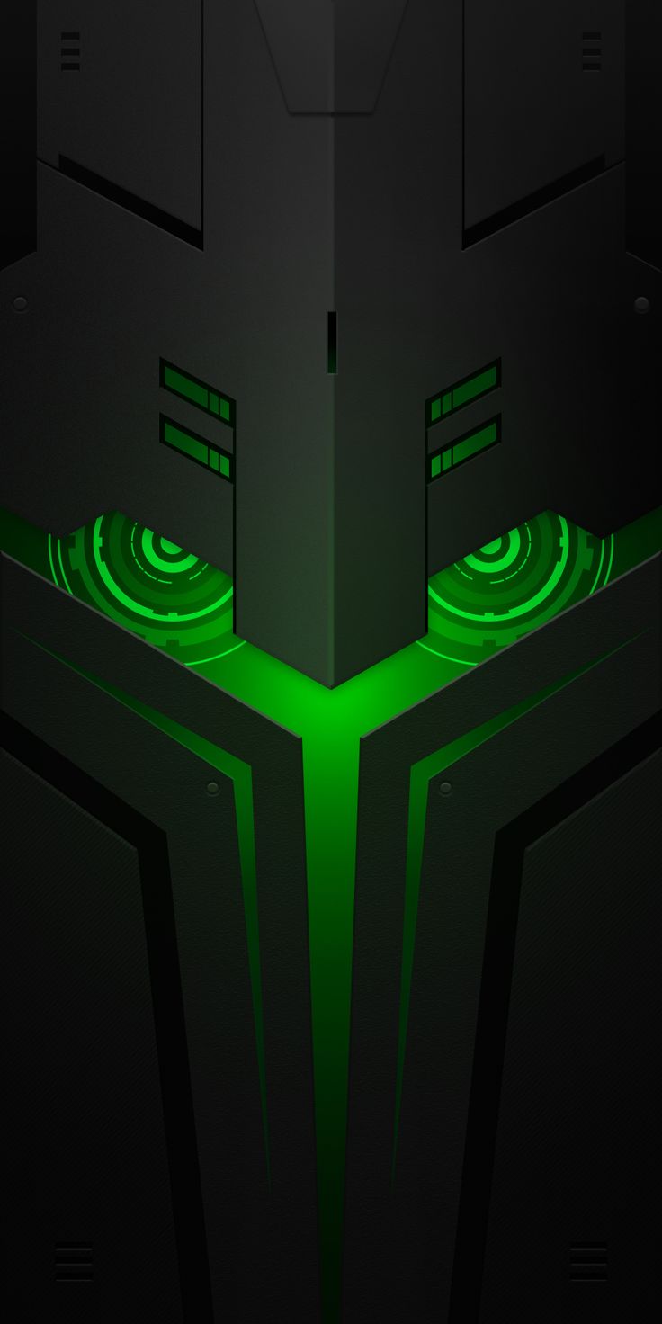 Gaming Black And Green Wallpapers