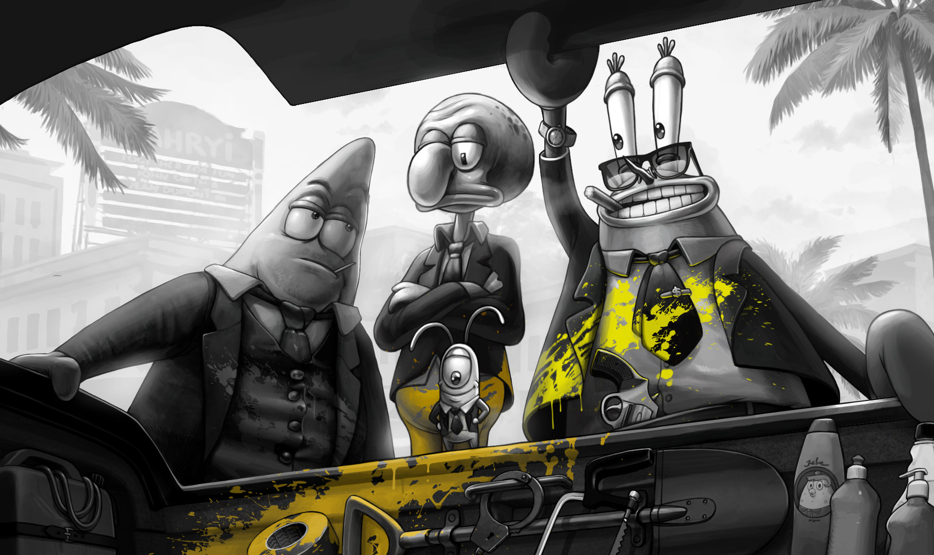 Gangster Spongebob Wallpapers