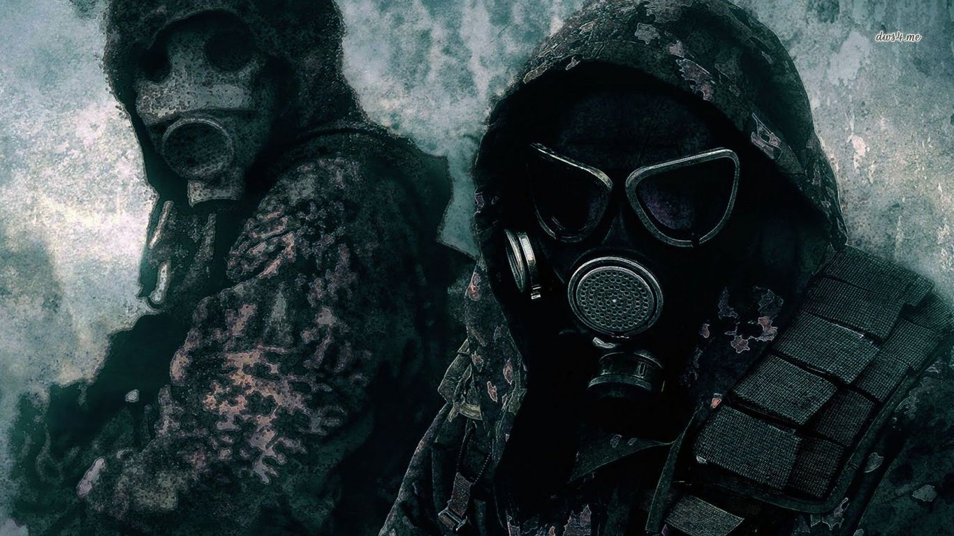 Gas Mask Soldier Wallpapers