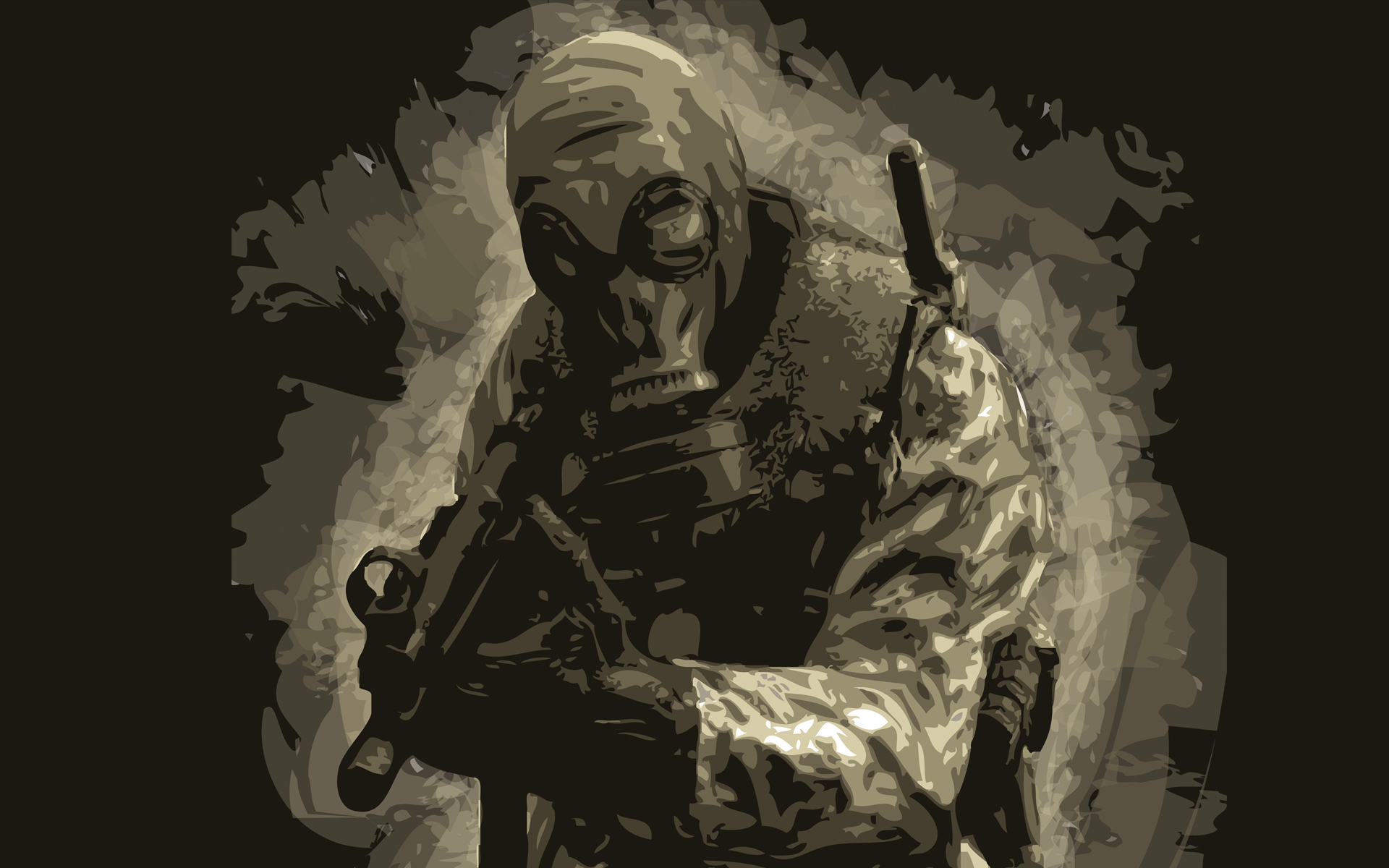 Gas Mask Soldier Wallpapers