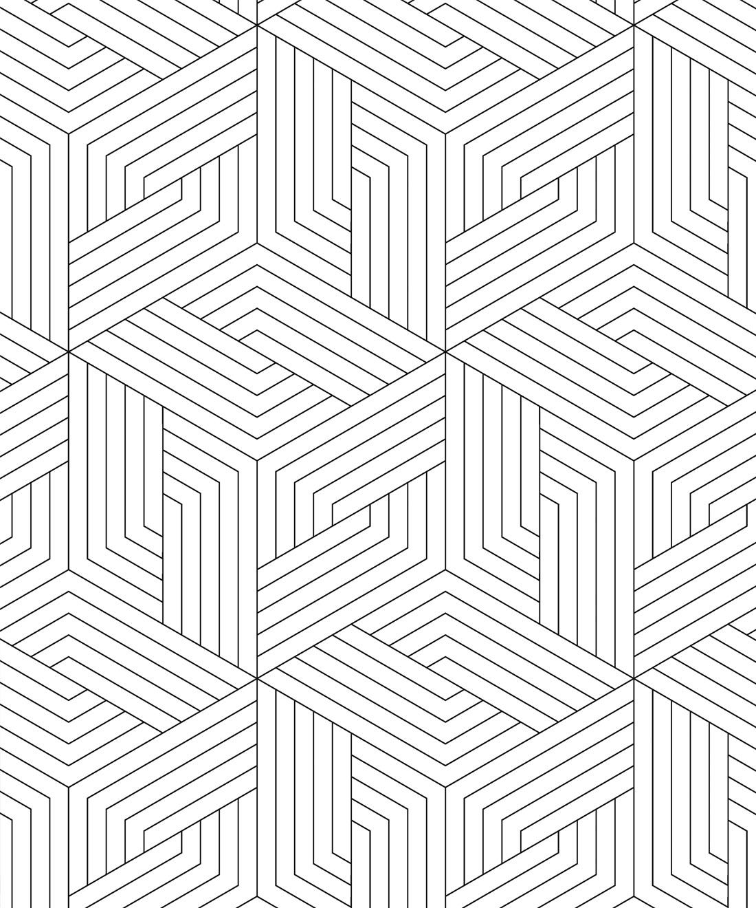 Geometric Black And White Wallpapers