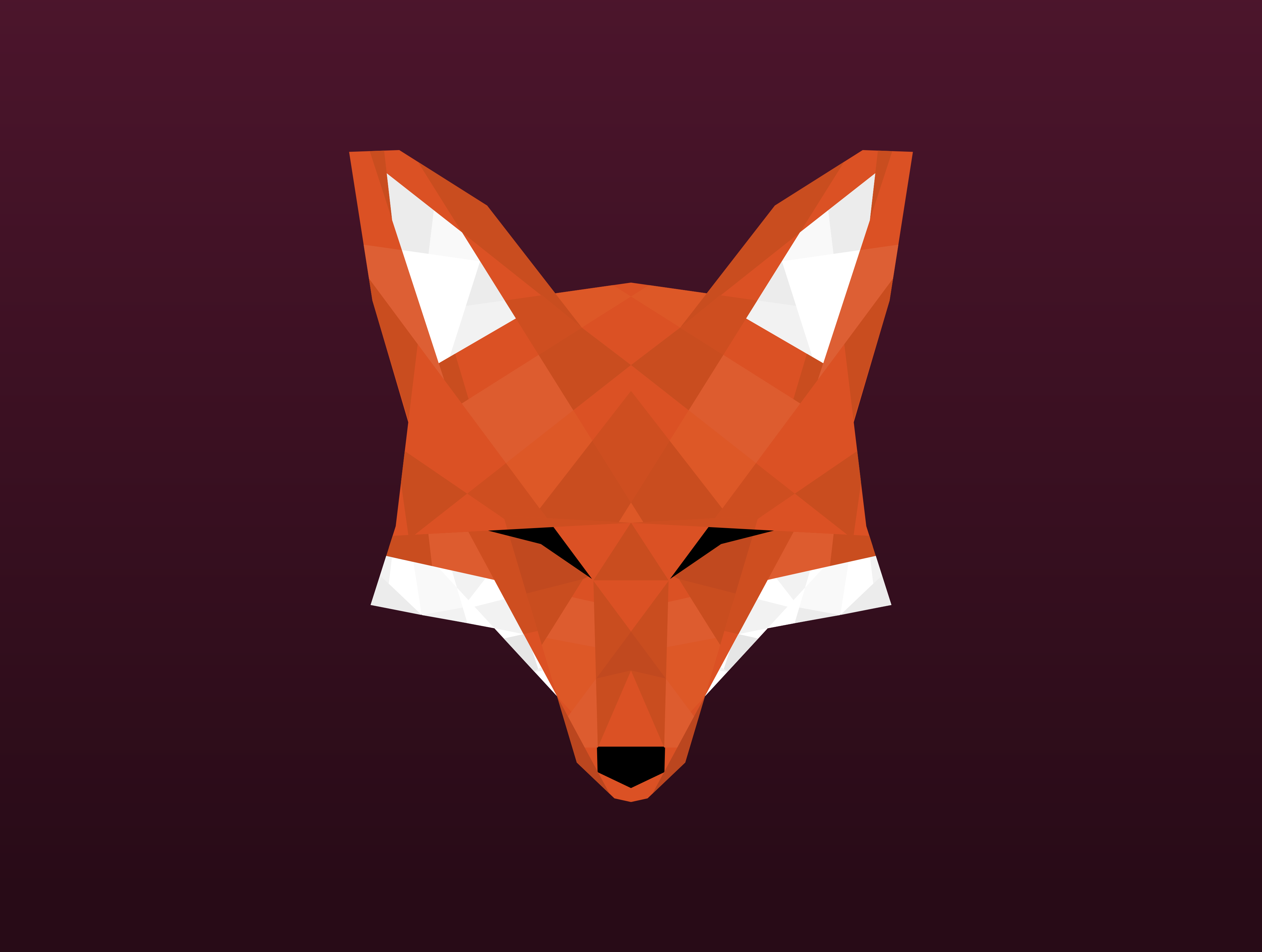 Geometric Fox Wallpapers